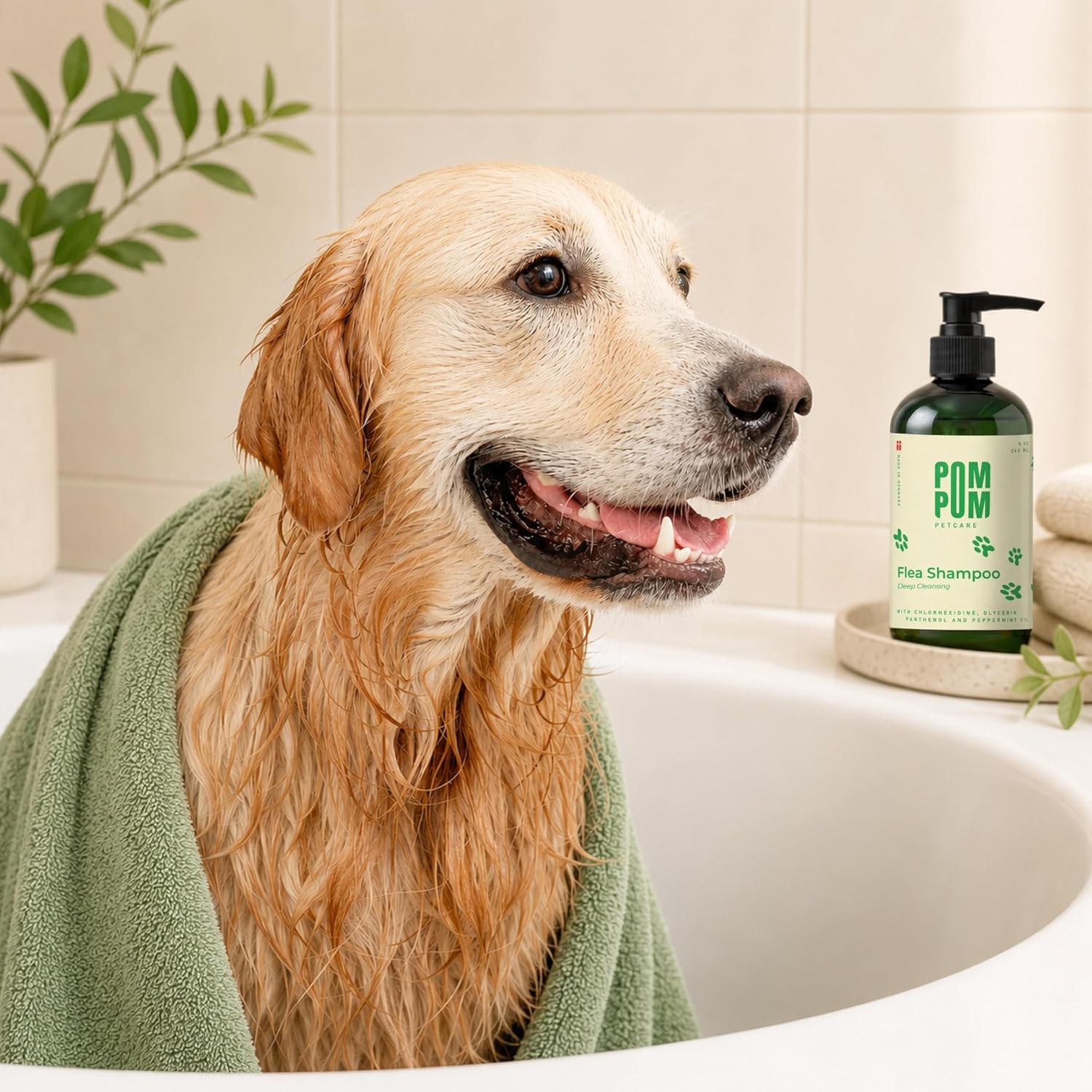 Deep-Cleansing Dog Shampoo – Refreshing Mint Wash for a Clean, Odor-Free Coat, 8.1 fl oz (240 ml) image 5