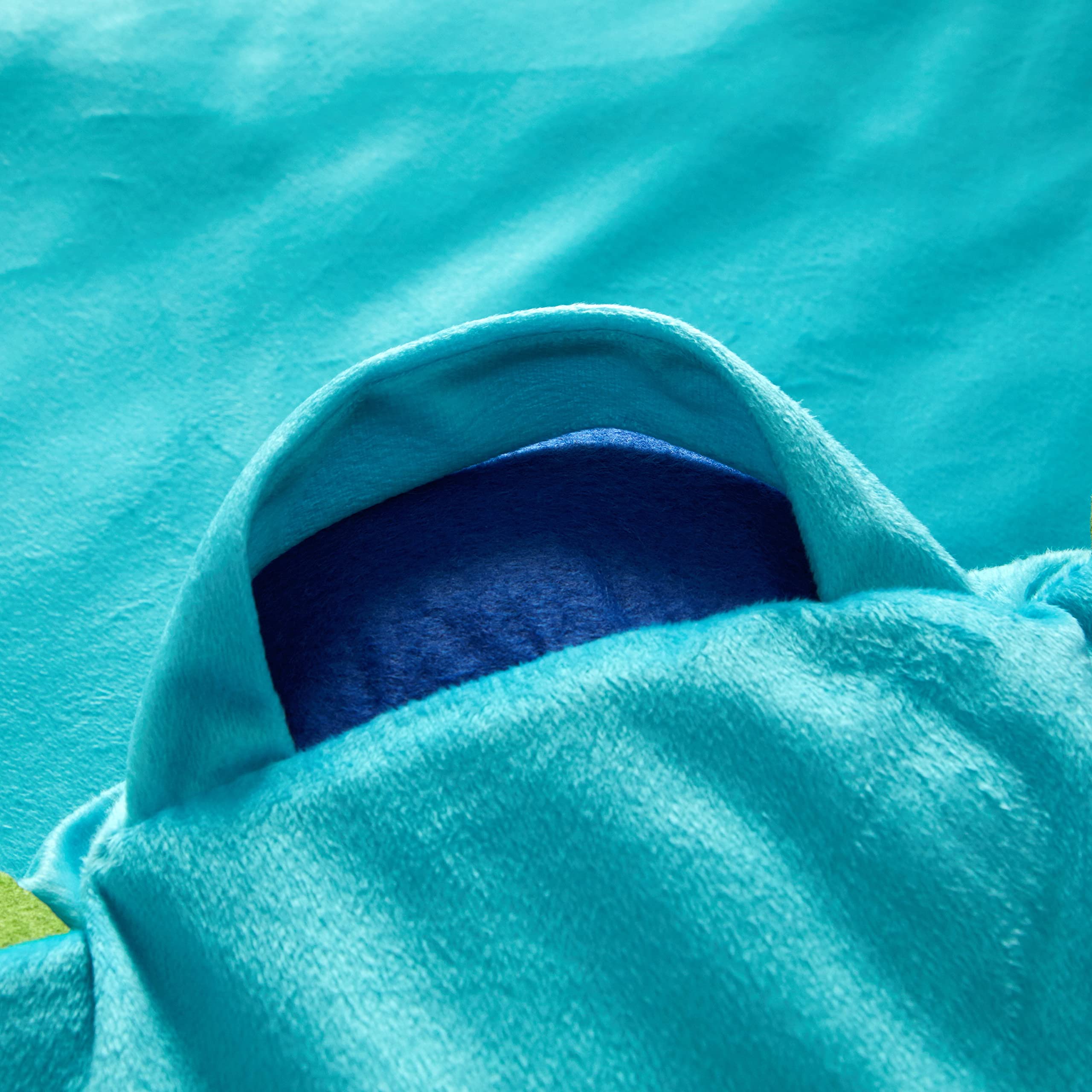 Heritage Kids Figural Dinosaur Soft Plush Hooded Sleeping Bag,30â€?W x 54â€?L