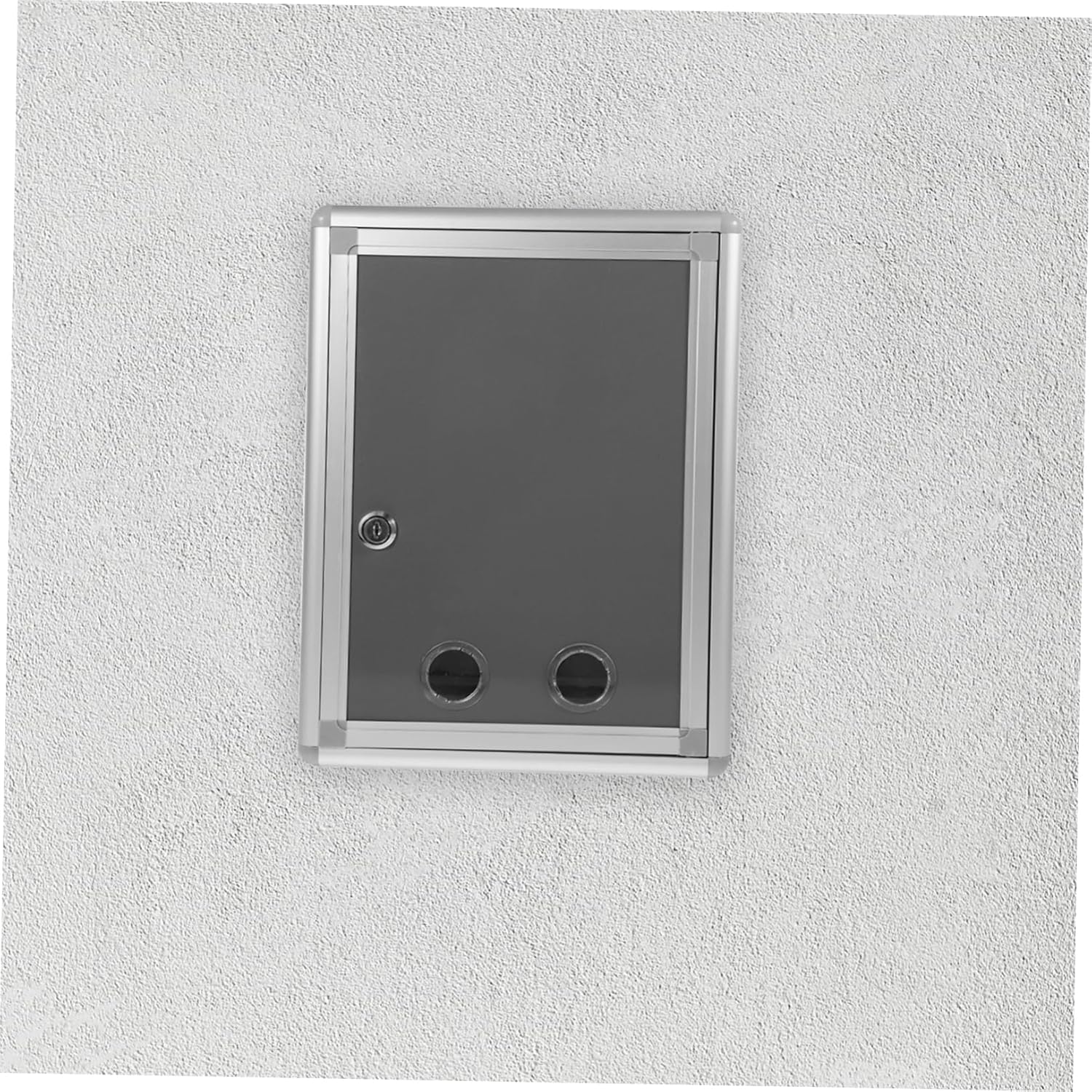 Veemoon Wall Mount Suggestion Box Lock Weatherproof Donation Mailbox for Outdoor Use Secure Letter Post Container for Complaints and Voting