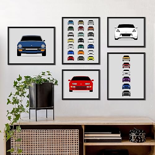 Miniatura 5 de Nissan 240SX (1995-1998) in the Fast and the Furious Movie Inspired Poster Print Wall Art Decor Handmade Silvia S14 driven by Letty Ortiz (Michelle