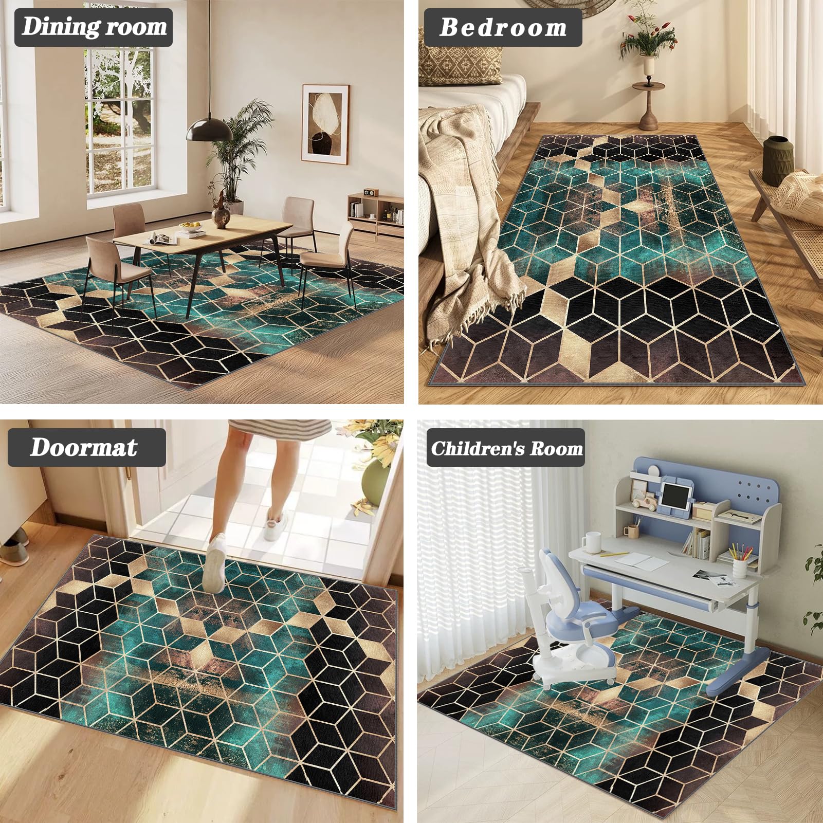 130 x 180 cm Alfombra Oficina para Silla con Ruedas Alfombra Silla Gaming Protector Suelo Silla Ruedas Alfombra Silla Escritorio Antideslizante Alfombra Protectora Suelo Silla Alfombra Gamer