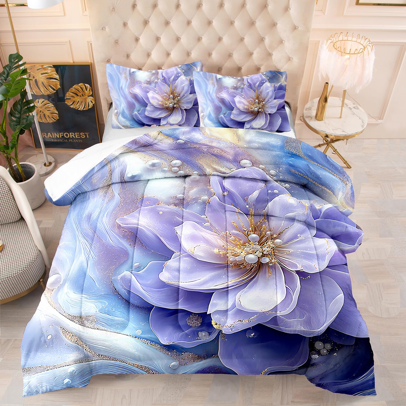Couette 140x200 anti-transpiration 4 saisons en microfibre respirante 200Gsm