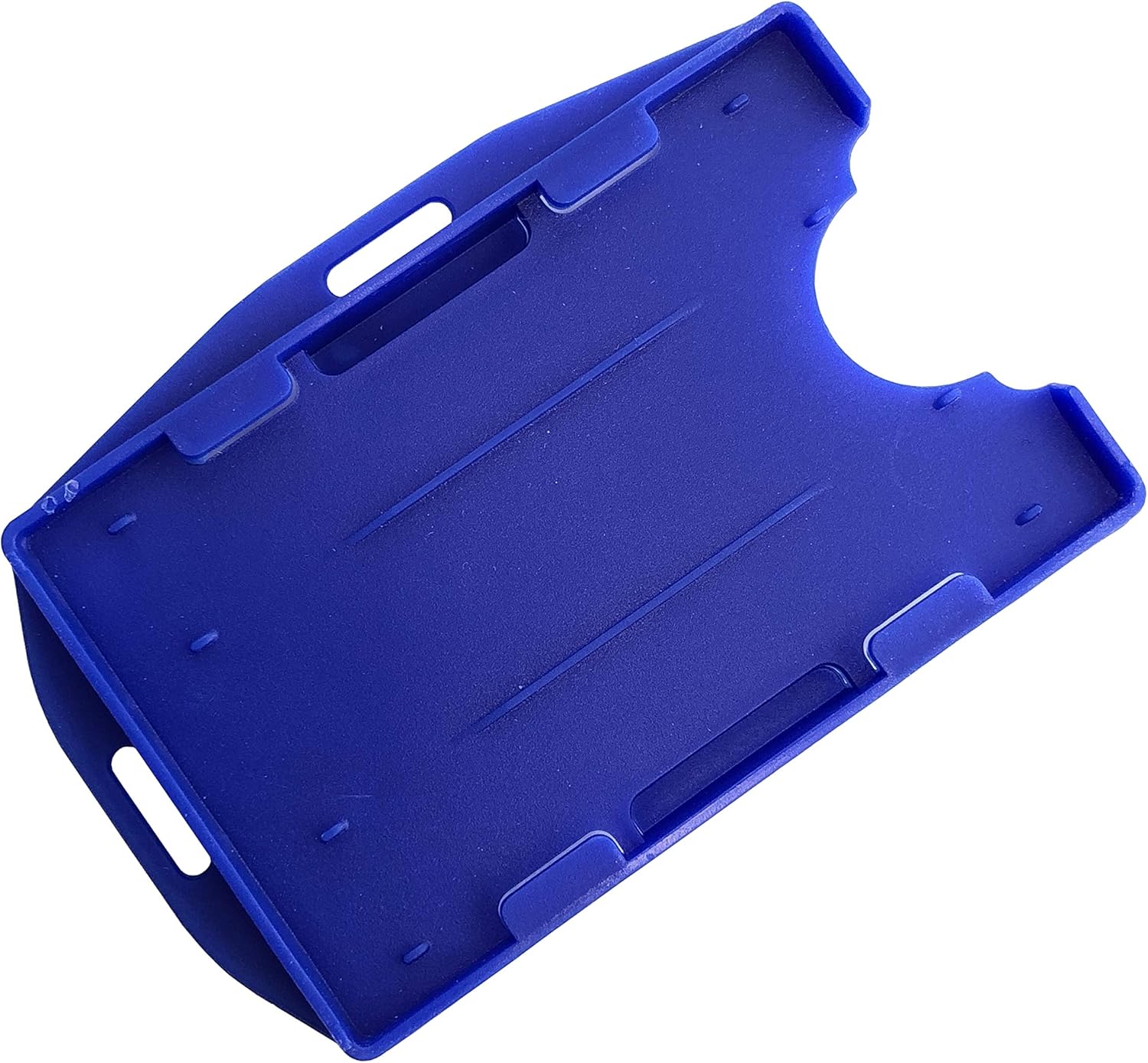 PCL Media ltd® Blue Dual Double Sided ID Card Badge Holder (Holders are