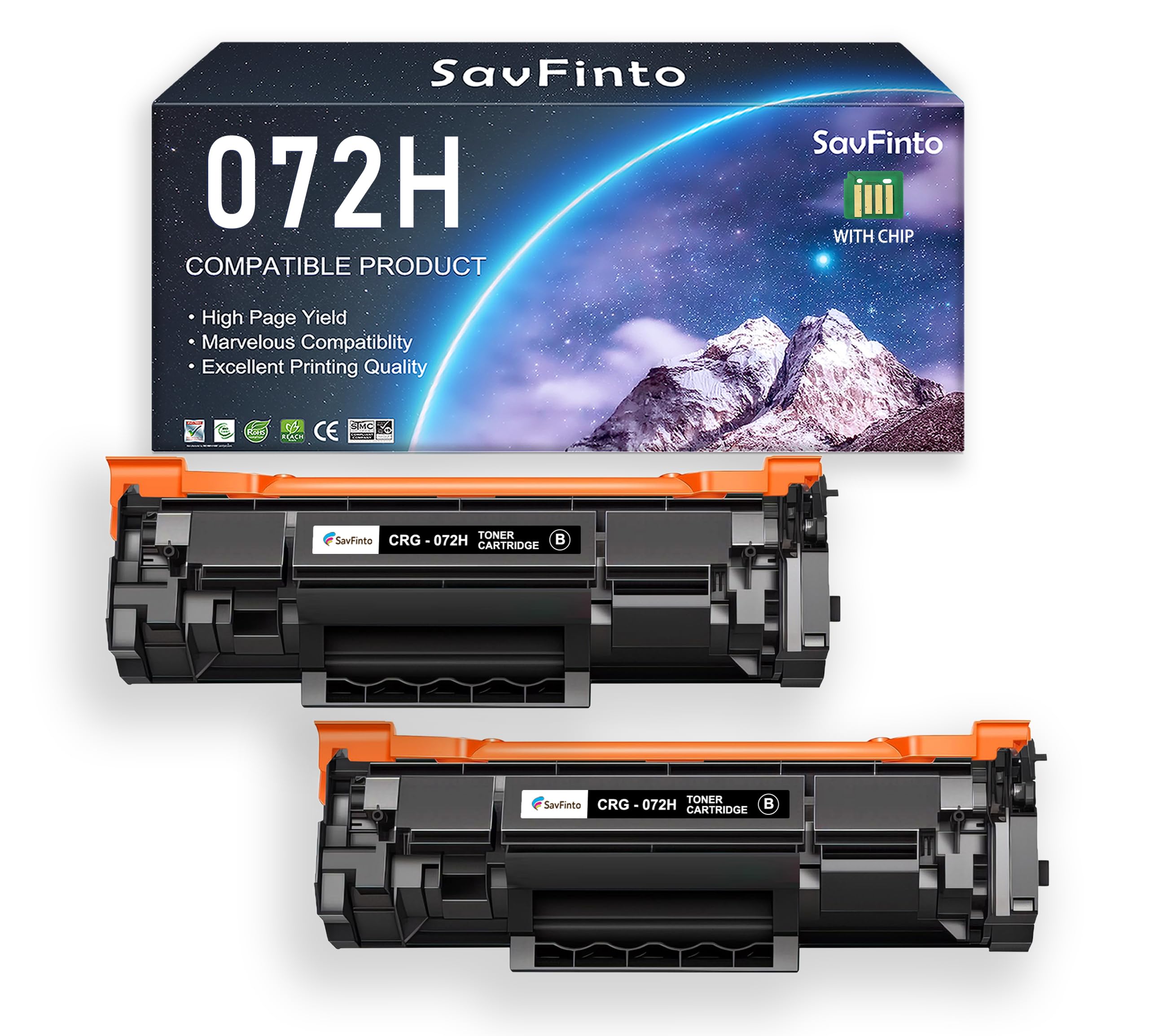 Amazon.co.jp: SavFinto 072H ブラックトナーカートリッジ 大容量