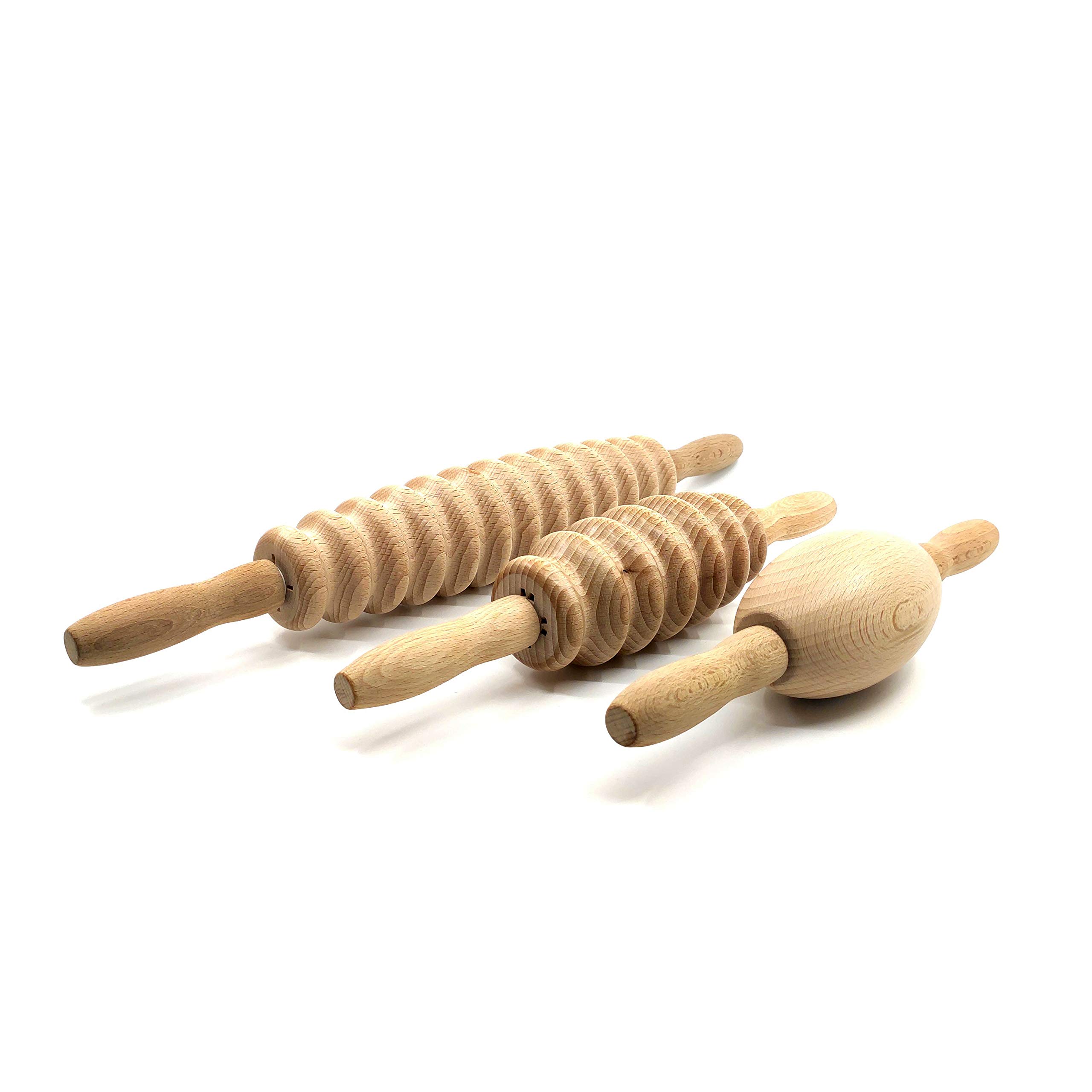 LaziRoll® 4d - Faszienrolle Pferd/Hund/Mensch mit Lavendelduft (groß gerillt)