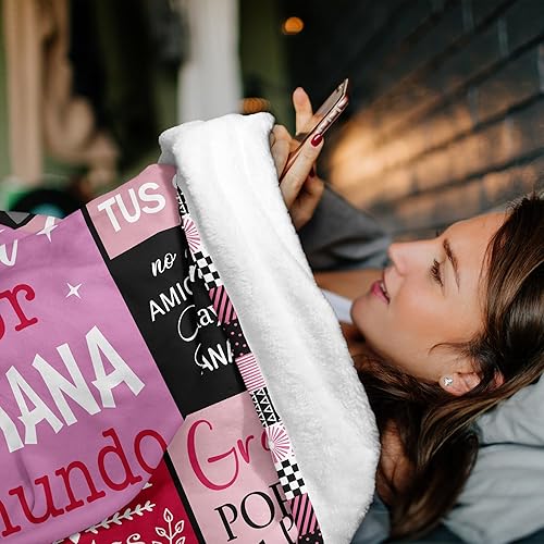 Miniatura 2 de Pubrave Regalos para Hermanas Manta, regalos en español para hermana, mejor regalo para mi hermana, regalo de Navidadcumpleaños para hermana, ideas