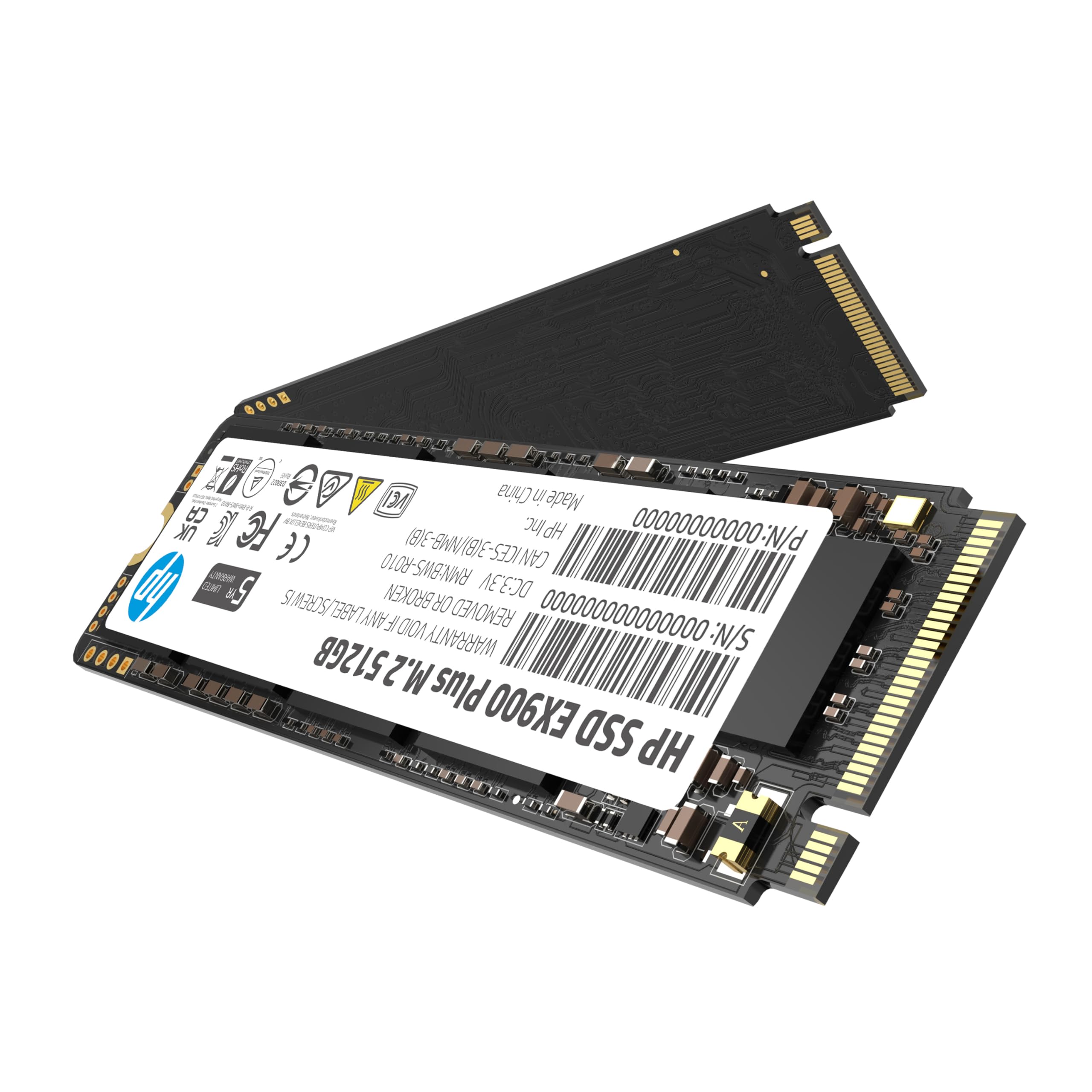 HP EX900 Plus 512GB NVMe SSD M.2 Internal Solid State Drive