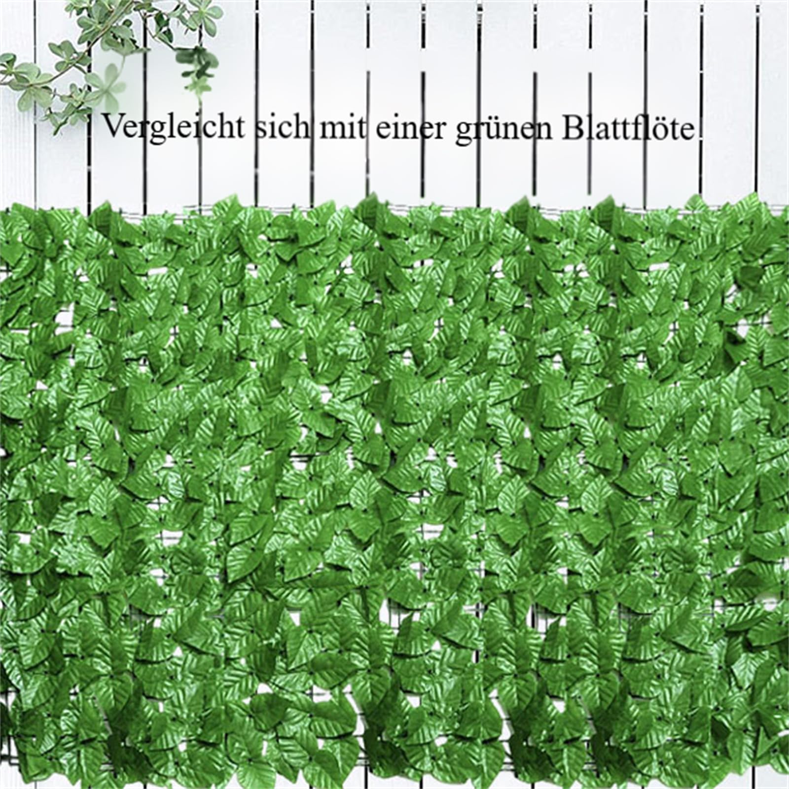 Amazon.de: AQCQDQ Knstliche Efeu Garten Sichtschutz 100x200cm,Sichtschutzzaun  Efeu,Mehrfachgre Efeu Sichtschutz,grner Efeuzaun mit verstrkter  Verbindung, knstliche Hecken mit Weinblttern (100x200cm,3)
