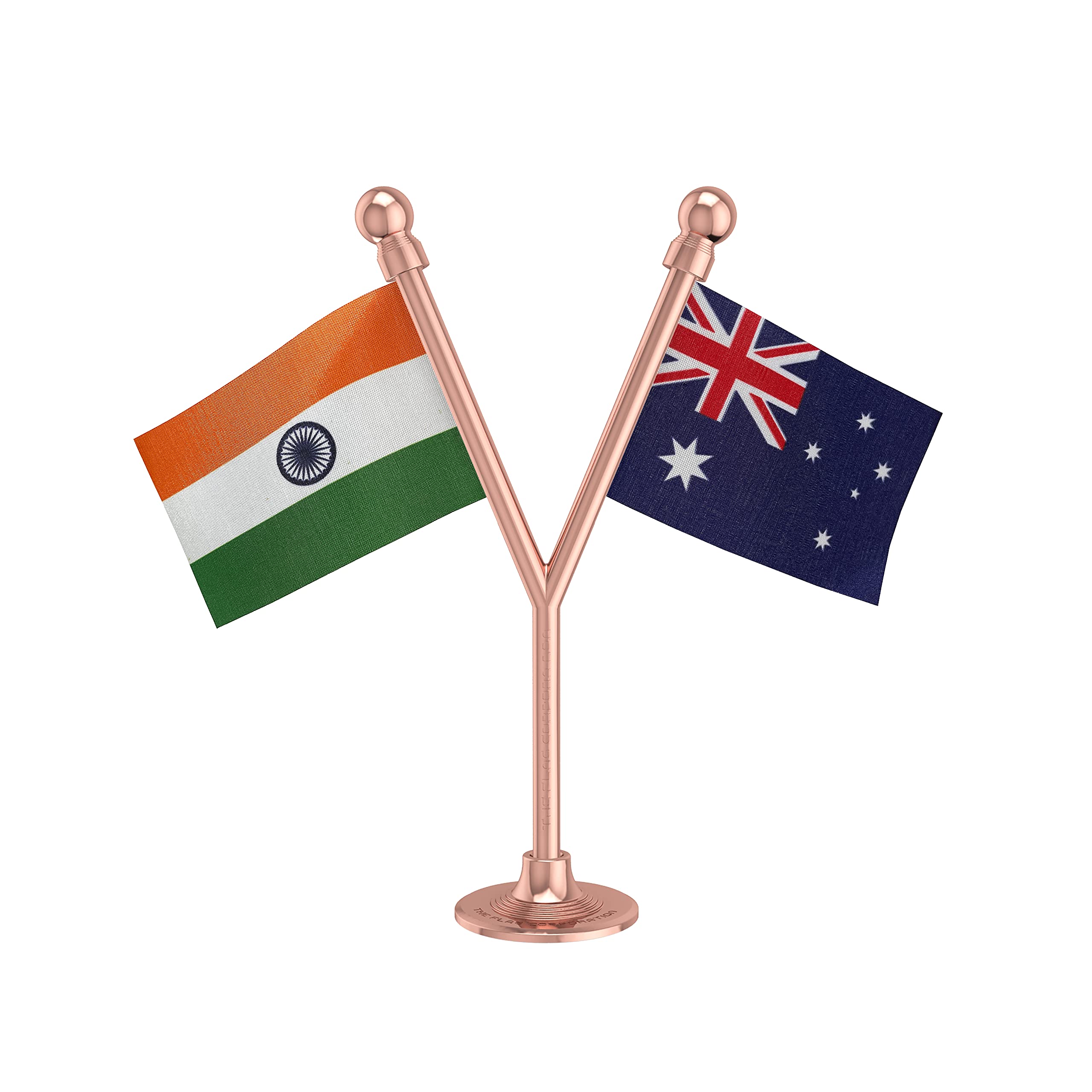 The Flag Corporation India & Australia Car Dashboard Flag 2in x 3in With A Plastic Blush Rose Gold Base (B09223Q336) Amazon Price History, Amazon Price Tracker