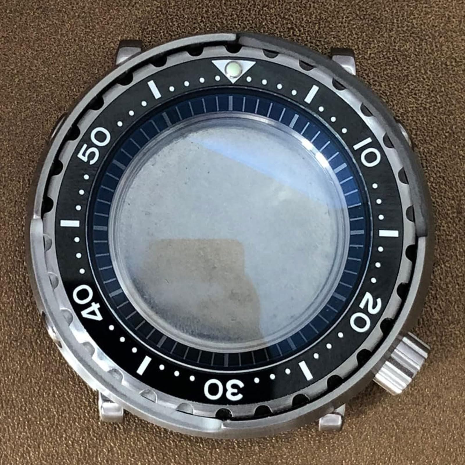 Etui na zegarek ze stali nierdzewnej 45 mm ze szkłem mineralnym, kompatybilne z mechanicznym mechanizmem NH35/NH36, narzędzia i zestawy naprawcze części