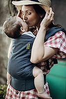 Vista 7 de Boba Portabebés Classic - Mochila o mochila frontal para bebés de 7 libras y niños pequeños de hasta 45 libras (medianoche orgánica)