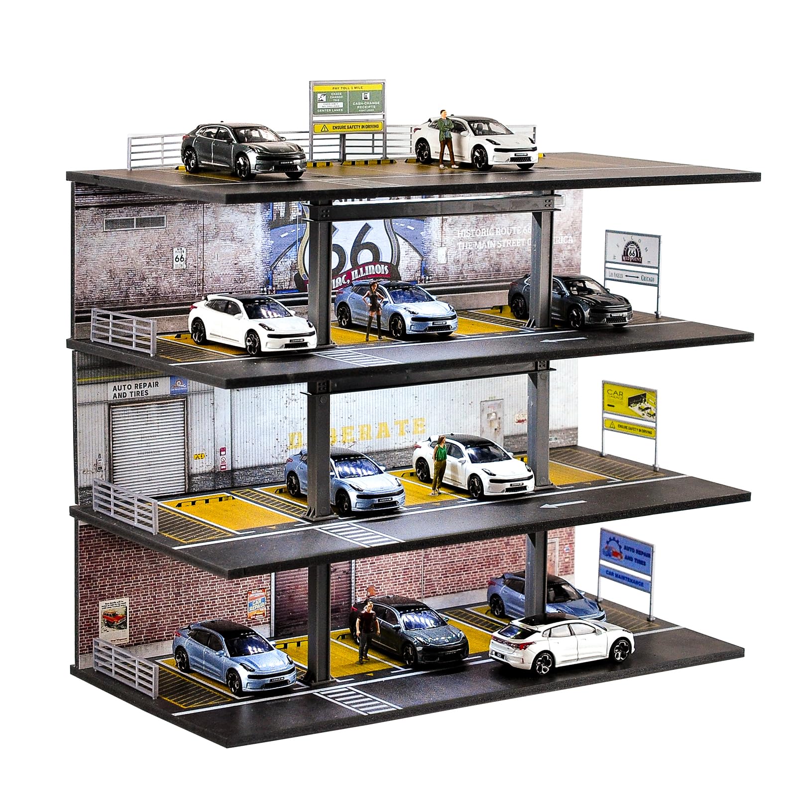 ミニカー ディスプレイケース 48マス 車付き(1台あたり200円、レア車あり 楽天市場】ミニカー用 ディスプレイケース 1/18 プラスチック