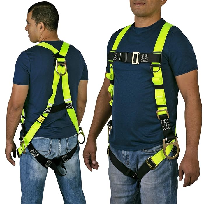 Buy JORESTECH Safety Harness Full Body Protection Fall Arrest Yellow