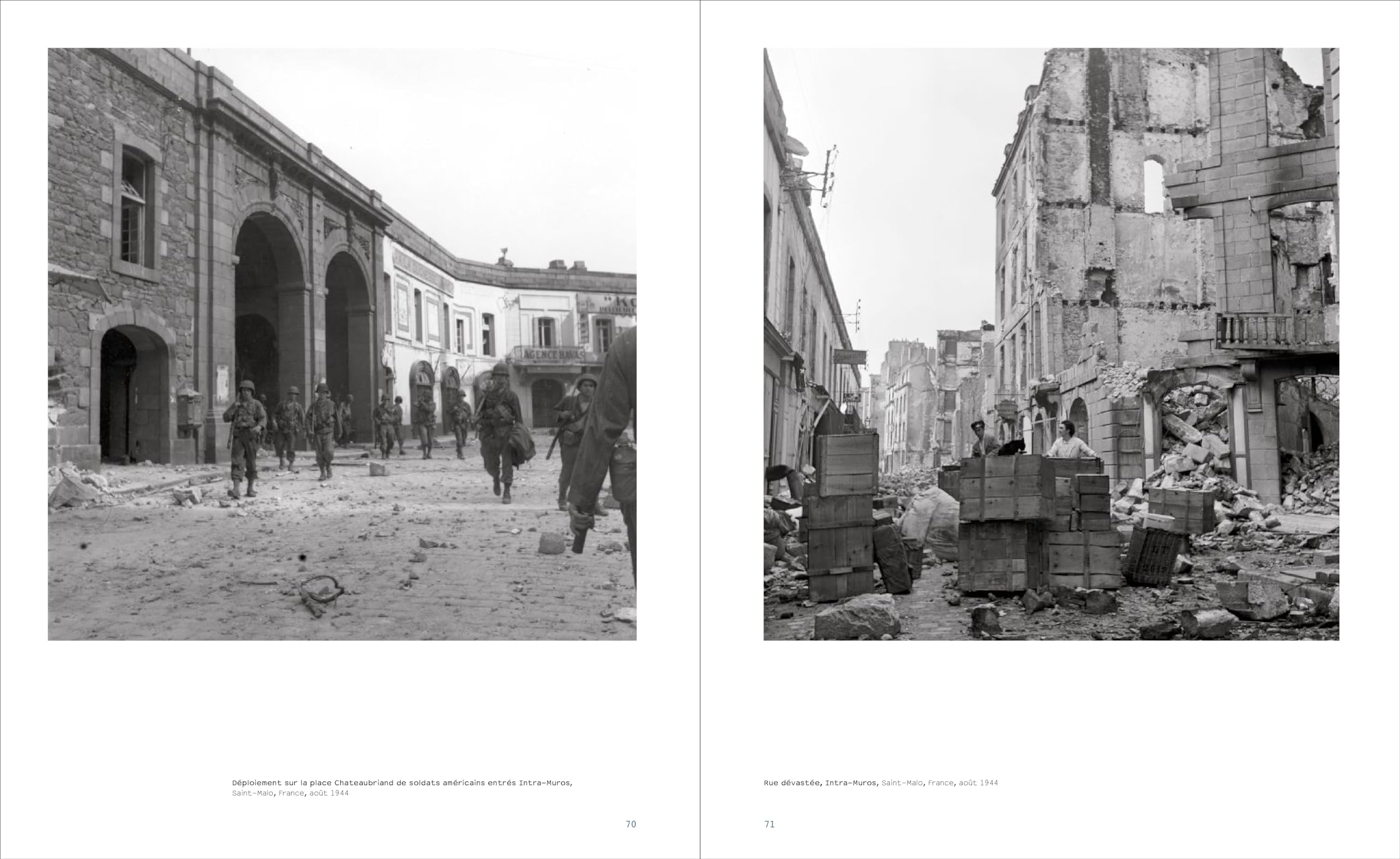 Lee Miller. Saint-Malo assiégée. Août 1944