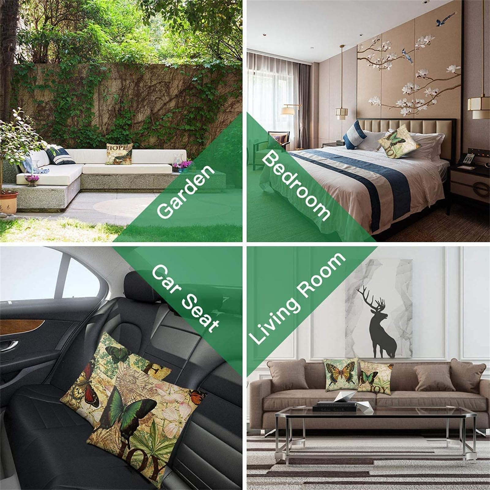 クッションカバー4枚 Amazon.co.jp: クッションカバー 60x60cm 4枚セット