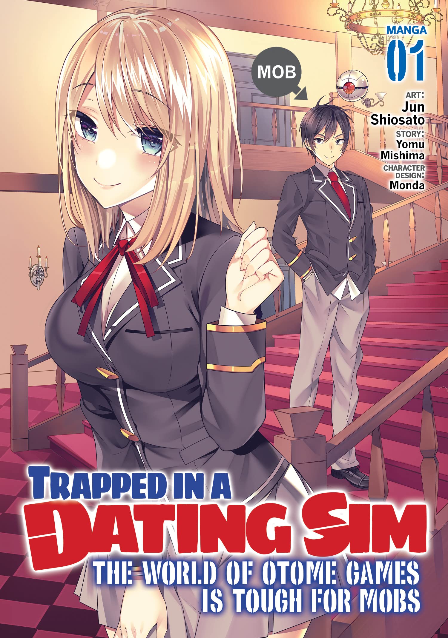 Buy Trapped in a Dating Sim: The World of Otome Games is Tough for Mobs ( Manga) Book Online at Low Prices in India | Trapped in a Dating Sim: The  World of