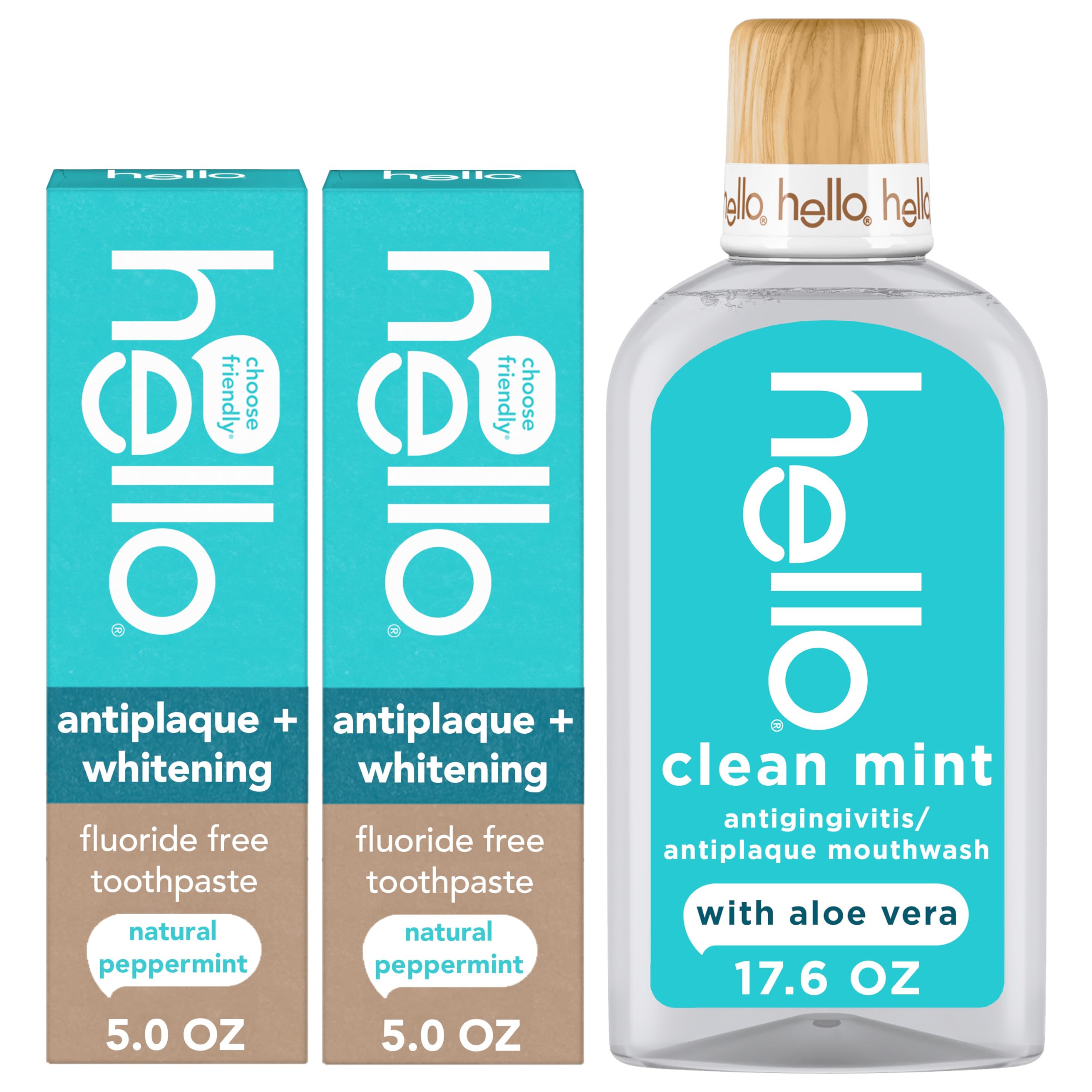 Hello Antiplaque Whitening Bundle