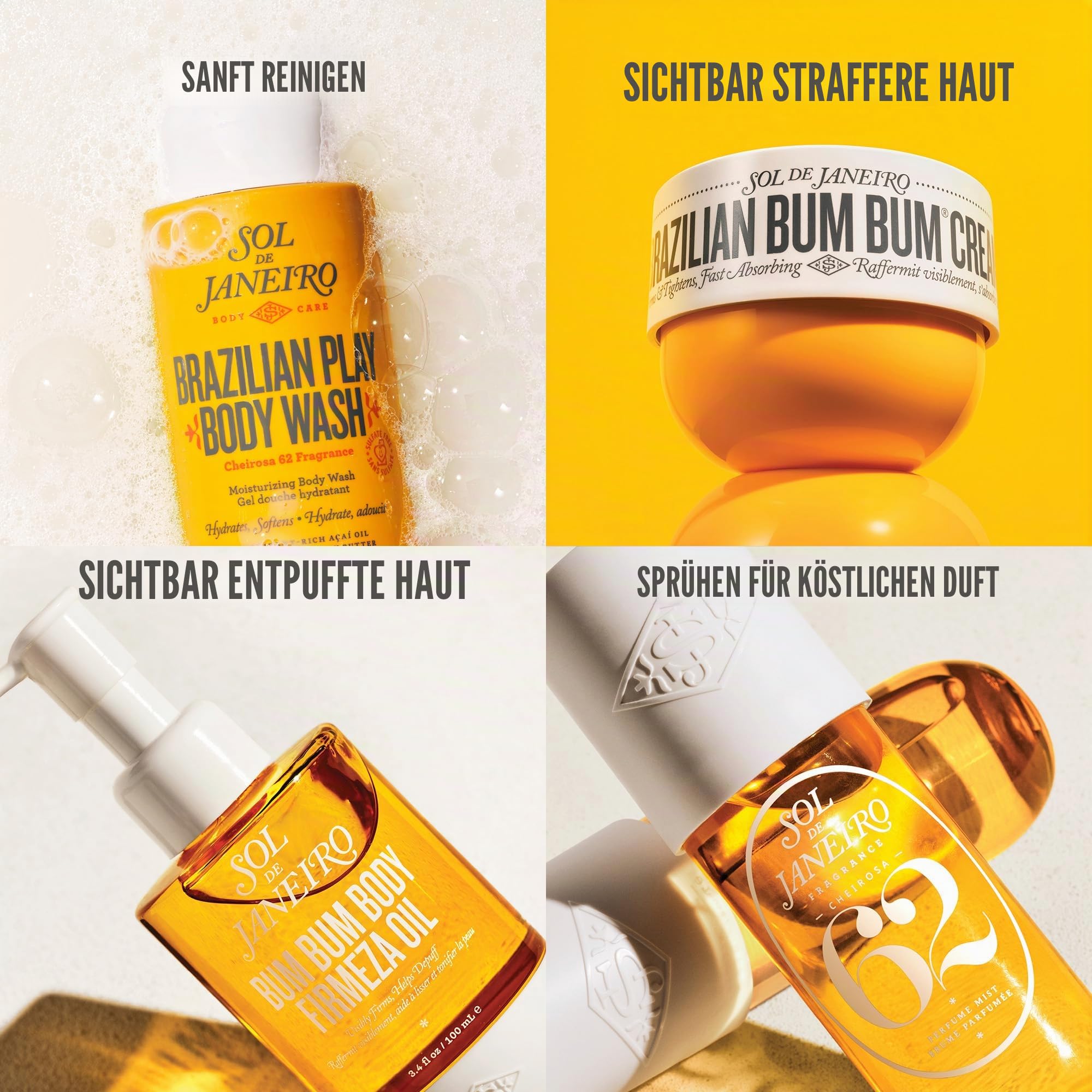 Sol de Janeiro Cheirosa '62 Haar- und Körperduftspray, 240 ml