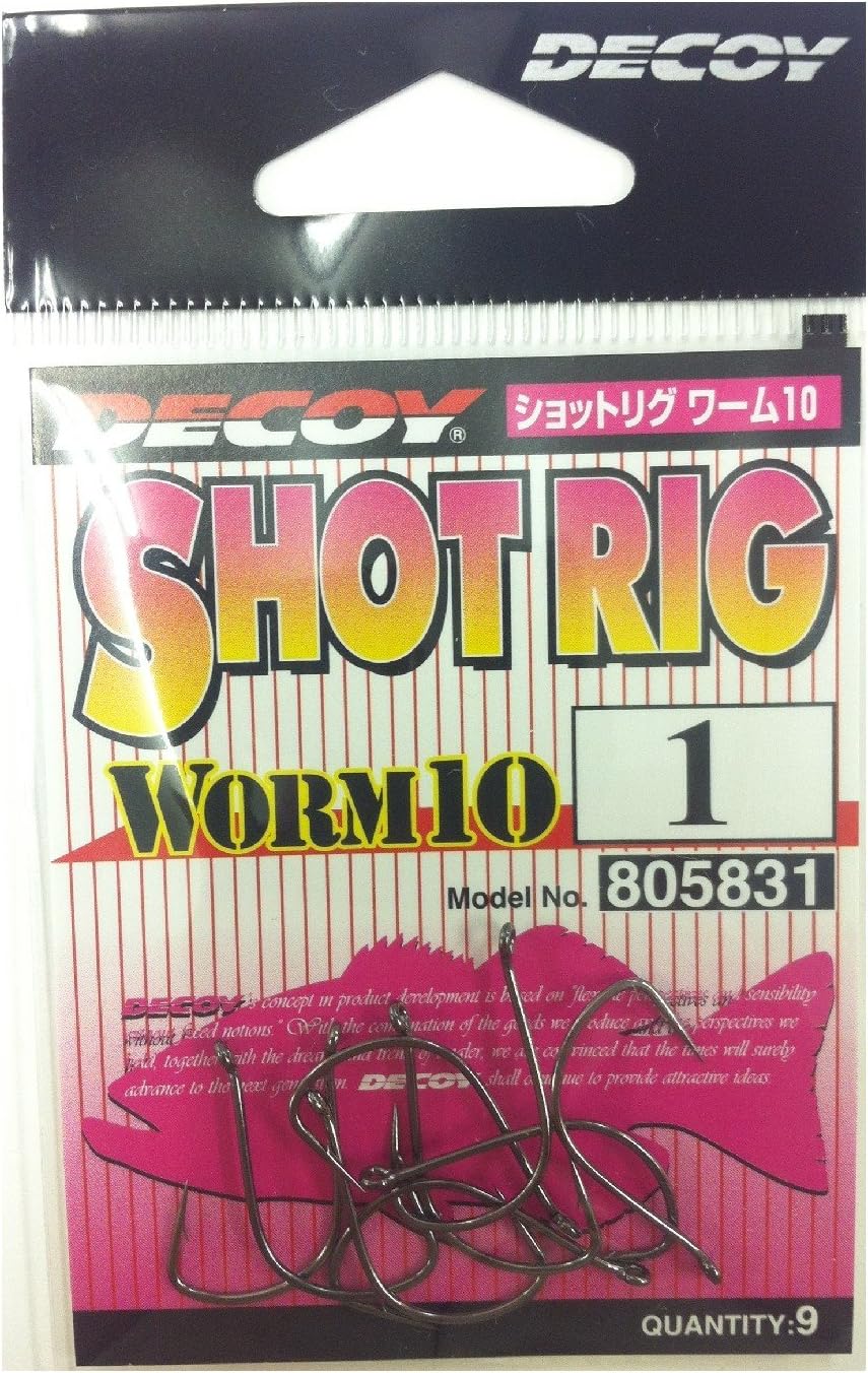KATSUICHI Decoy Worm 10 Shot Rig