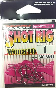 KATSUICHI Decoy Worm 10 Shot Rig