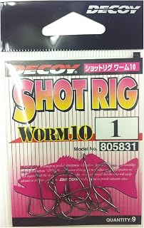 KATSUICHI Decoy Worm 10 Shot Rig