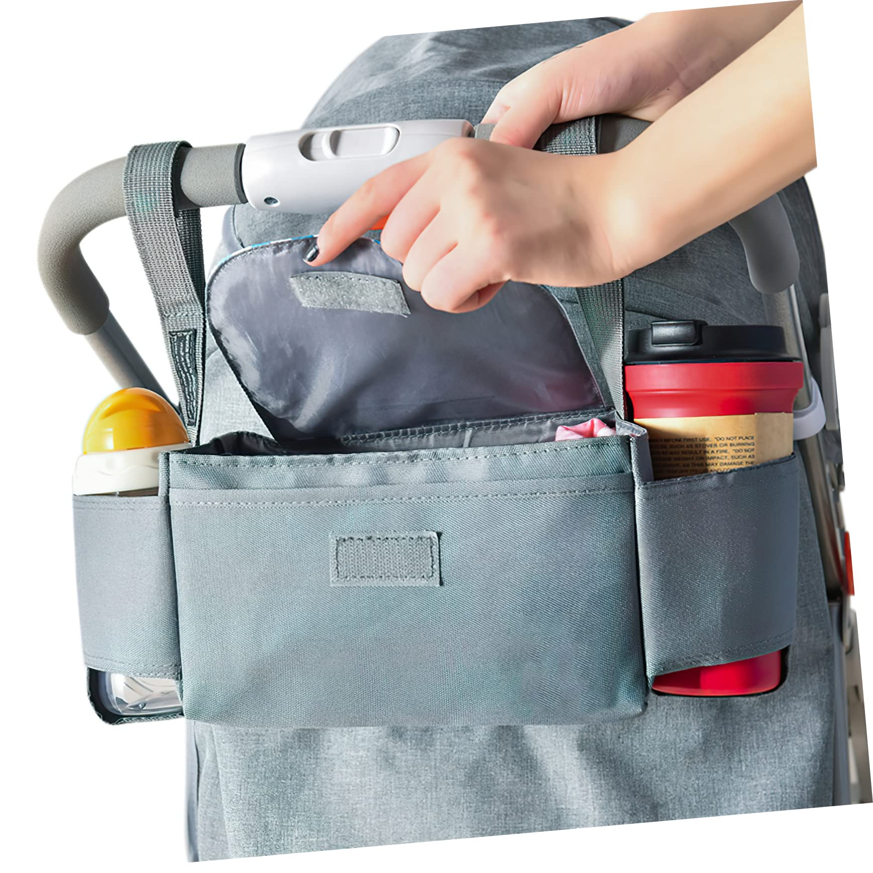 TOYANDONA 2stücke Infant Diaper Organizer Tasche Für Unterwegs Praktischer Windel-organizer Mit Griff Großes Fassungsvermögen Für Babyausstattung Leicht Tragbar Stilvolles Design Mit