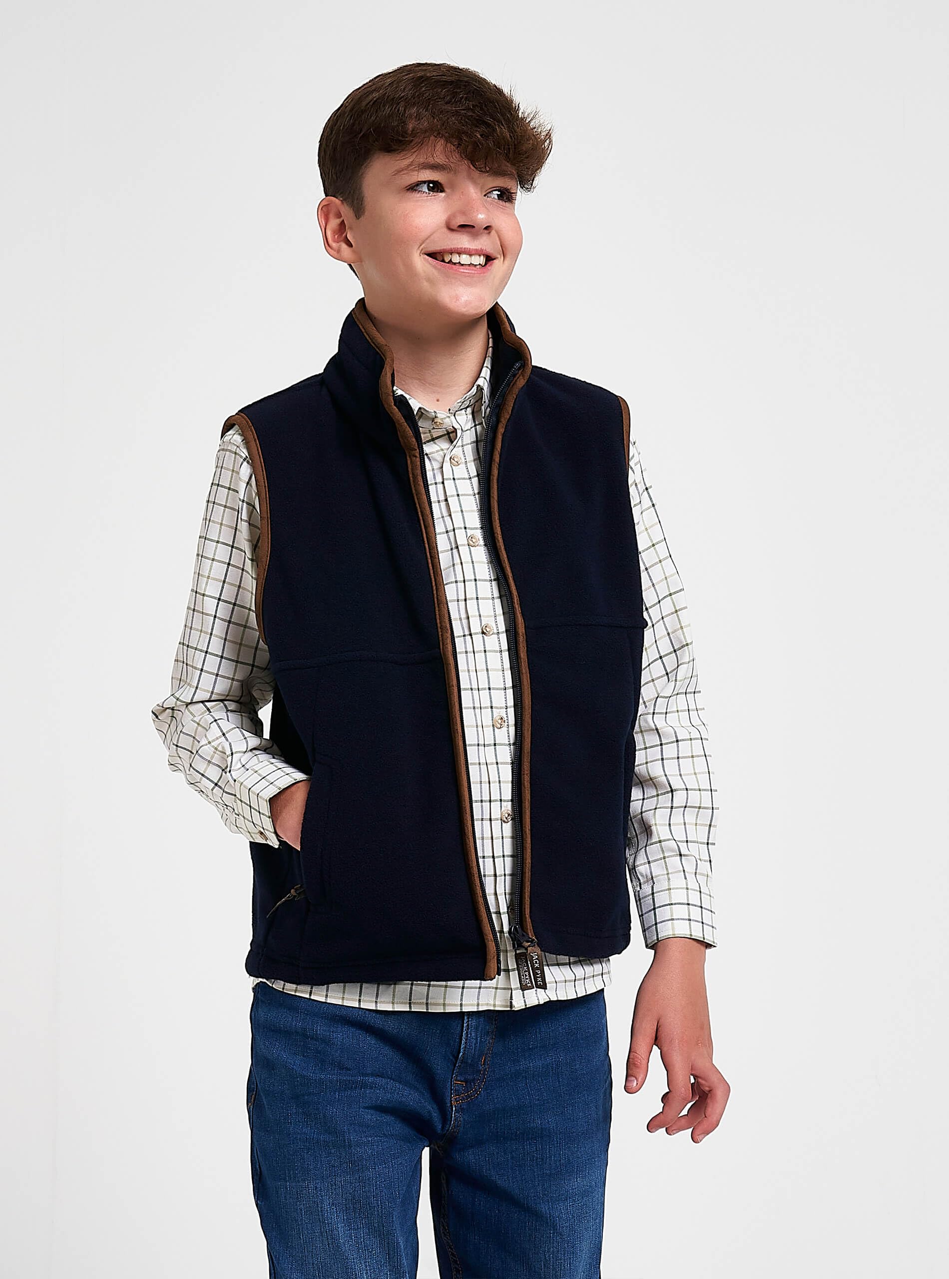 JACK PYKE Junior Countryman - Kinder Fleece-Weste