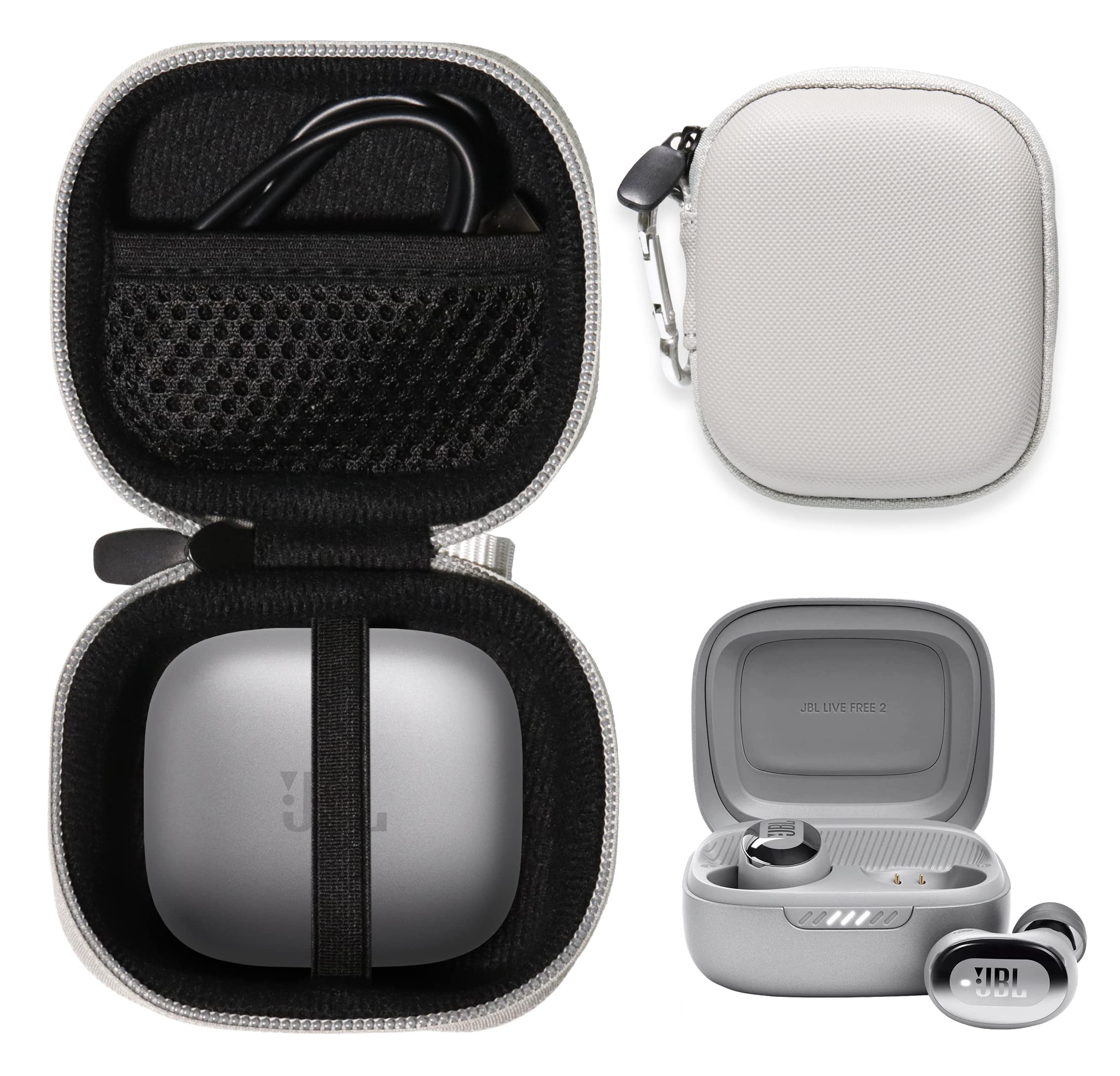 CaseSackCase for JBL Live Free 2 (Gray)