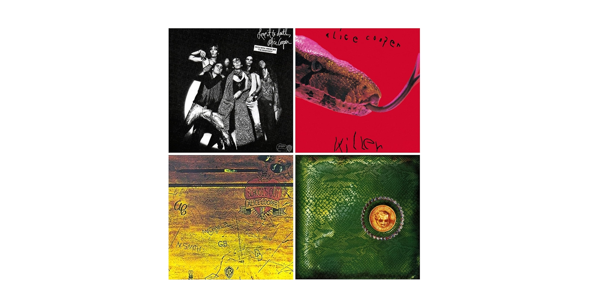 Alice Cooper - Love It To Death - Killer - Shool's Out