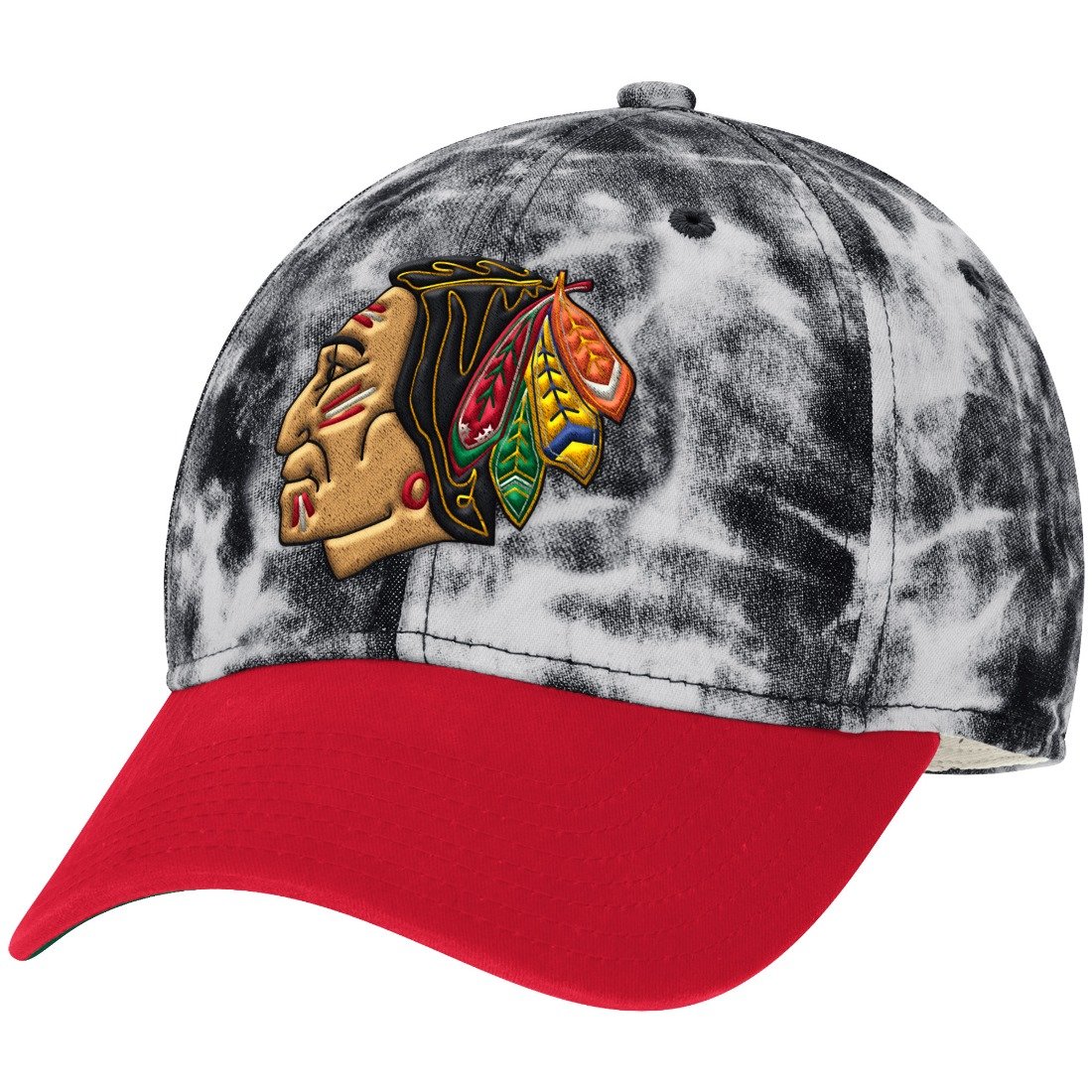Chicago Blackhawks CCM NHL"Acid Washed" Structured Flex-Fit Hat