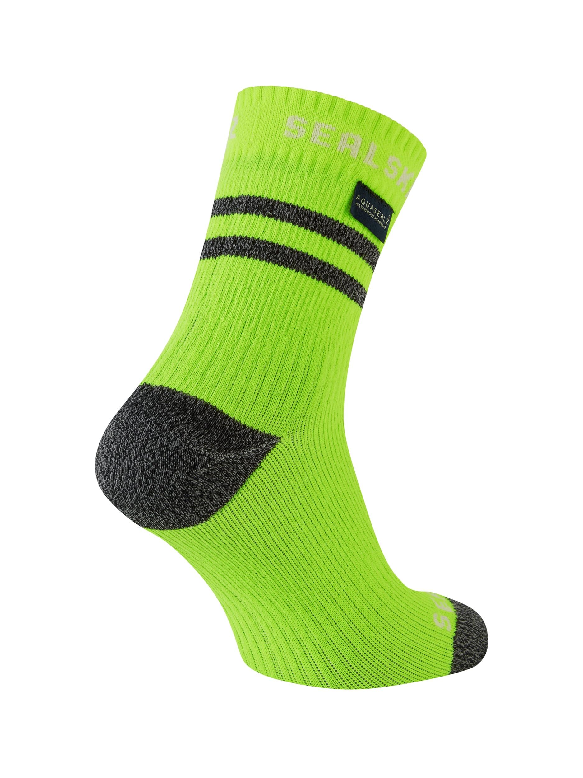 SealSkinz Unisex Sealskinz Mautby Wasserdichte Knöchellänge Socken für Alle Wetter mit Hydrostop Technologie SEALSKINZ Mautby Wasserdichte Knöchellänge Socken für warmes Wetter mit Hydrostop Technologie (1er Pack)