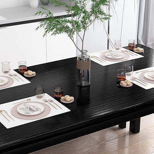 Miniatura 40 de AWQM-Juego de Mesa de Comedor, Juego de Mesa de Cocina con 2 Bancos, Ideal para el Hogar, Cocina y Comedor, Mesa de desayuno de 47.2x28.7x29.5