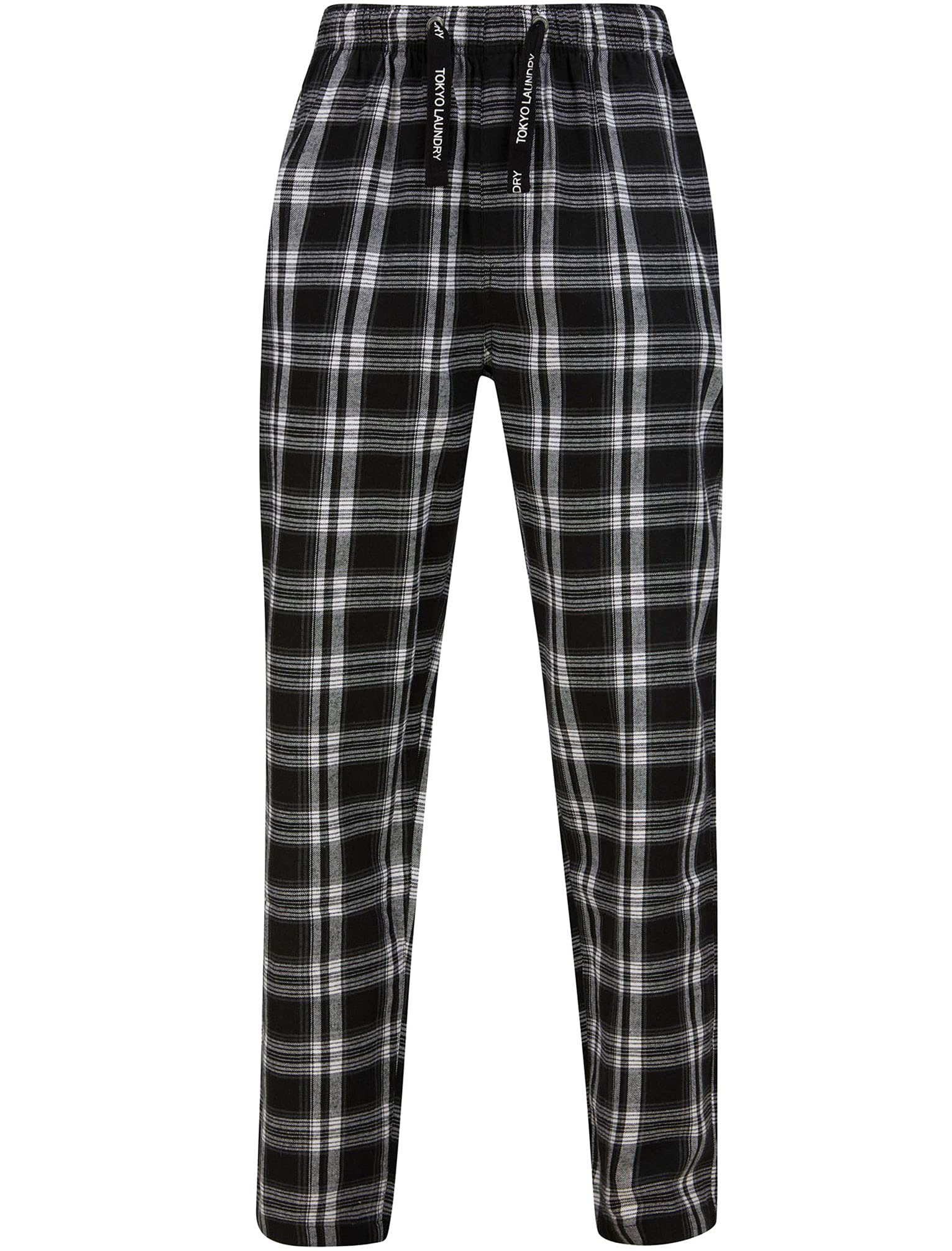 Tokyo Laundry Men's Checked Cotton Flannel Pyjama Bottom Lounge Pants