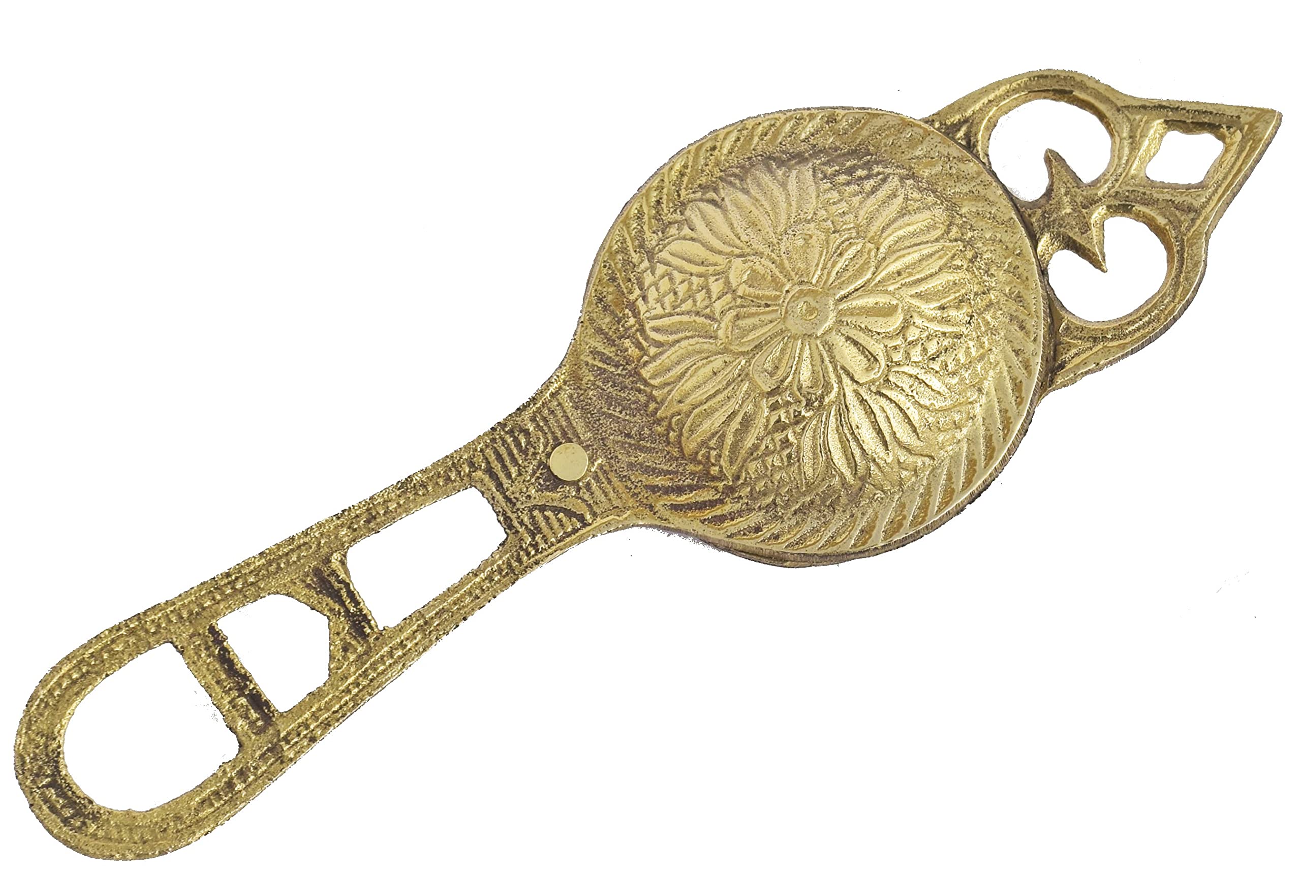 Brass kajal Pati Storage Unit - Pack of 1, Gold, 12 x 3 x 2 Centimeters-image-32