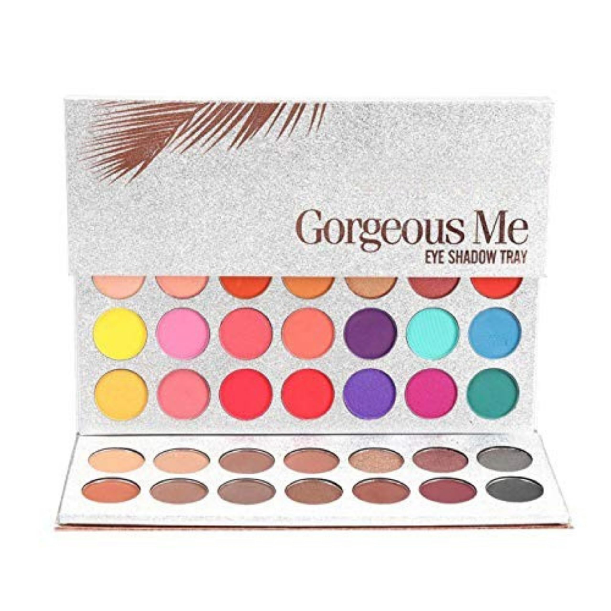 Ashyra Gorgeous Me 63 Color Palette Matte Eye shadow Professional Eyeshadow, Multicolor, Semi-Matte Finish(Multicolor)