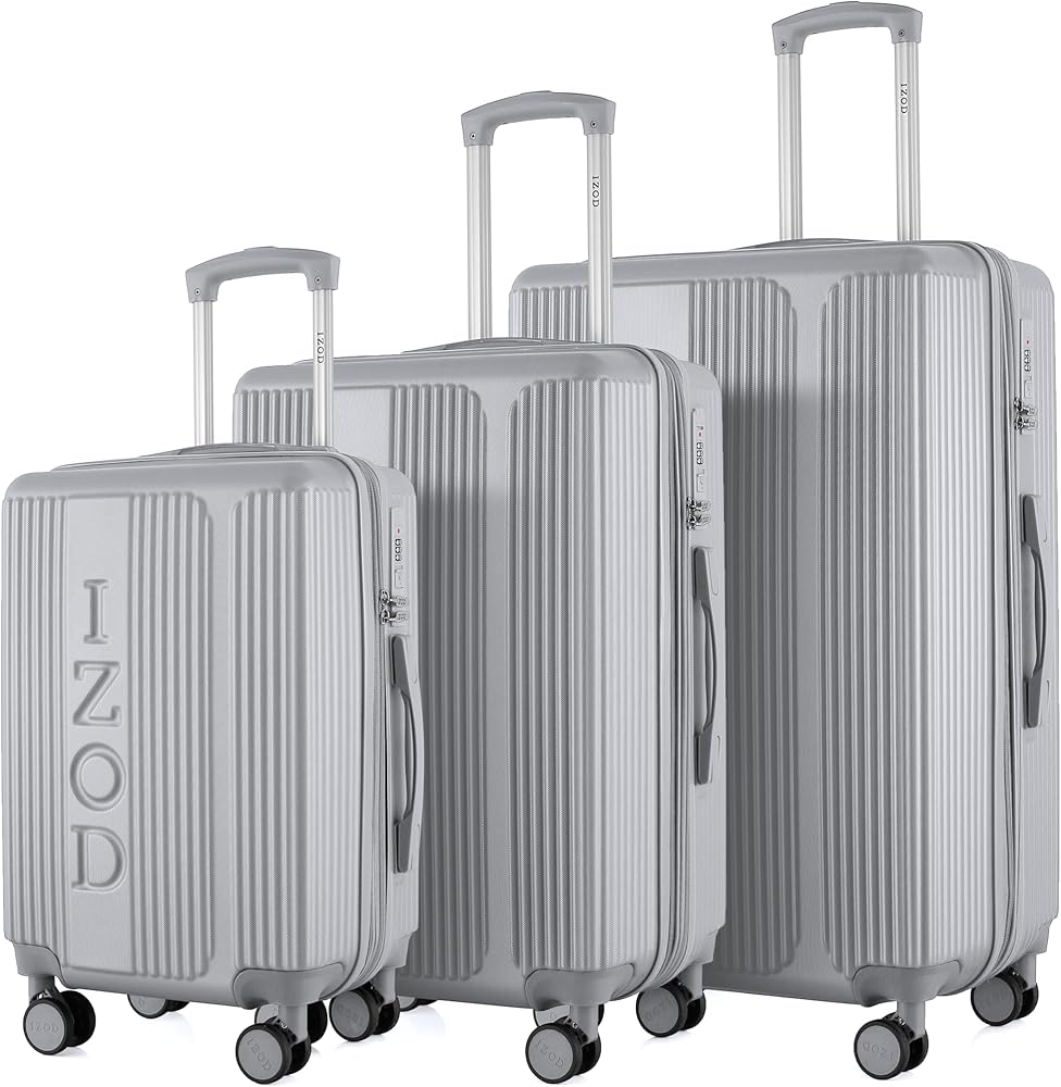 Amazon.com: IZOD Hyman Expandable ABS Hard shell Lightweight 360