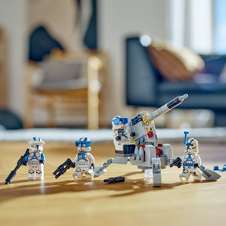 スターウォーズ　5点セット Amazon.com: LEGO Star Wars 501st Clone Troopers Battle Pack Toy
