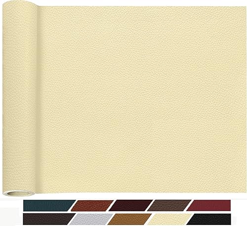 Parche grande de reparación de cuero, cinta de reparación de cuero de 17 x 60 pulgadas, parche de reparación autoadhesivo impermeable para sofás, disponible en Yaxa Peru