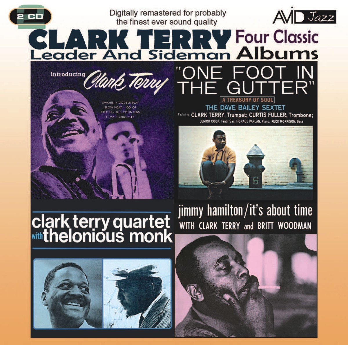 Four Classic Albums (Introducing Clark Terry / One Foot In The Gutter / Clark Terry Quartet With Thelonious Monk / It's About Time)