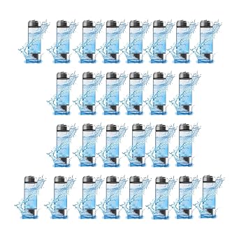 Rechargeable Hydro Health Hydrogen Water Bottle, Portable Glass Hydrohealth Hydrogen Water Bottle Generator-28Pcs
