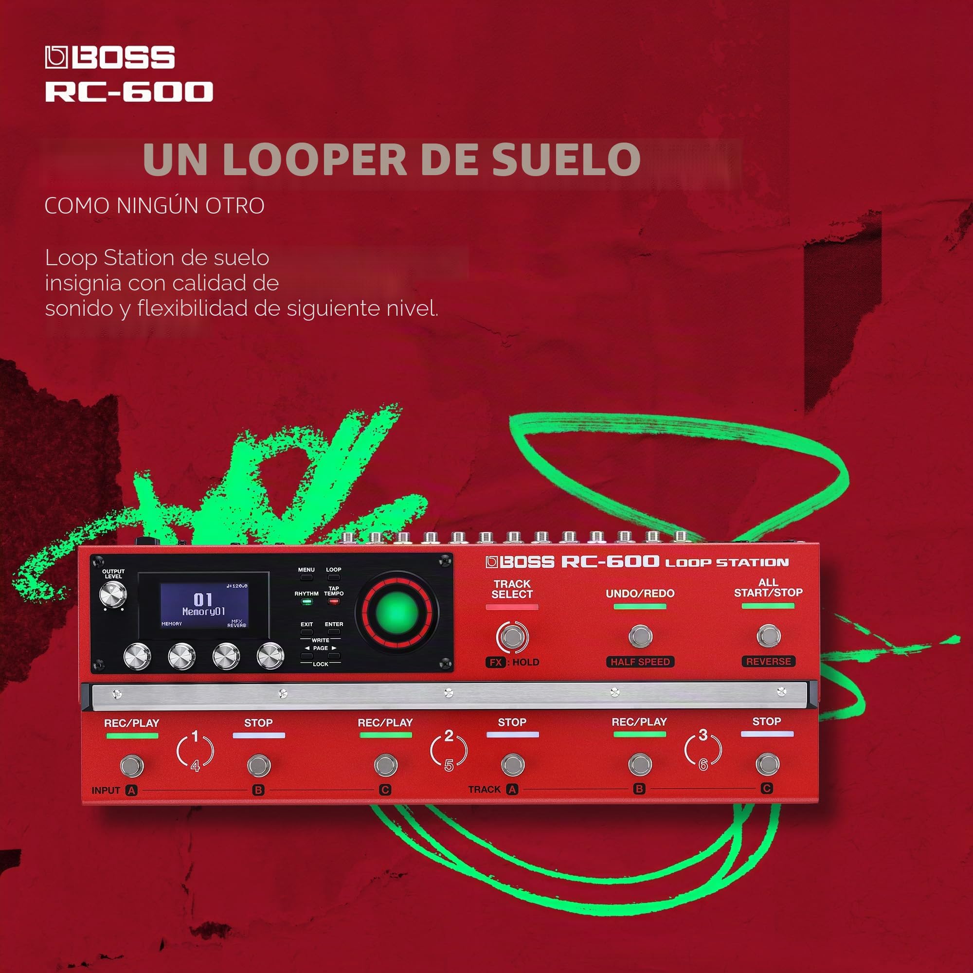 Boss Pedal Looper RC-600 Loop Station