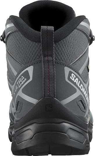 Salomon Tênis masculino X Ultra Pioneer Mid Gore-tex, Ebony
