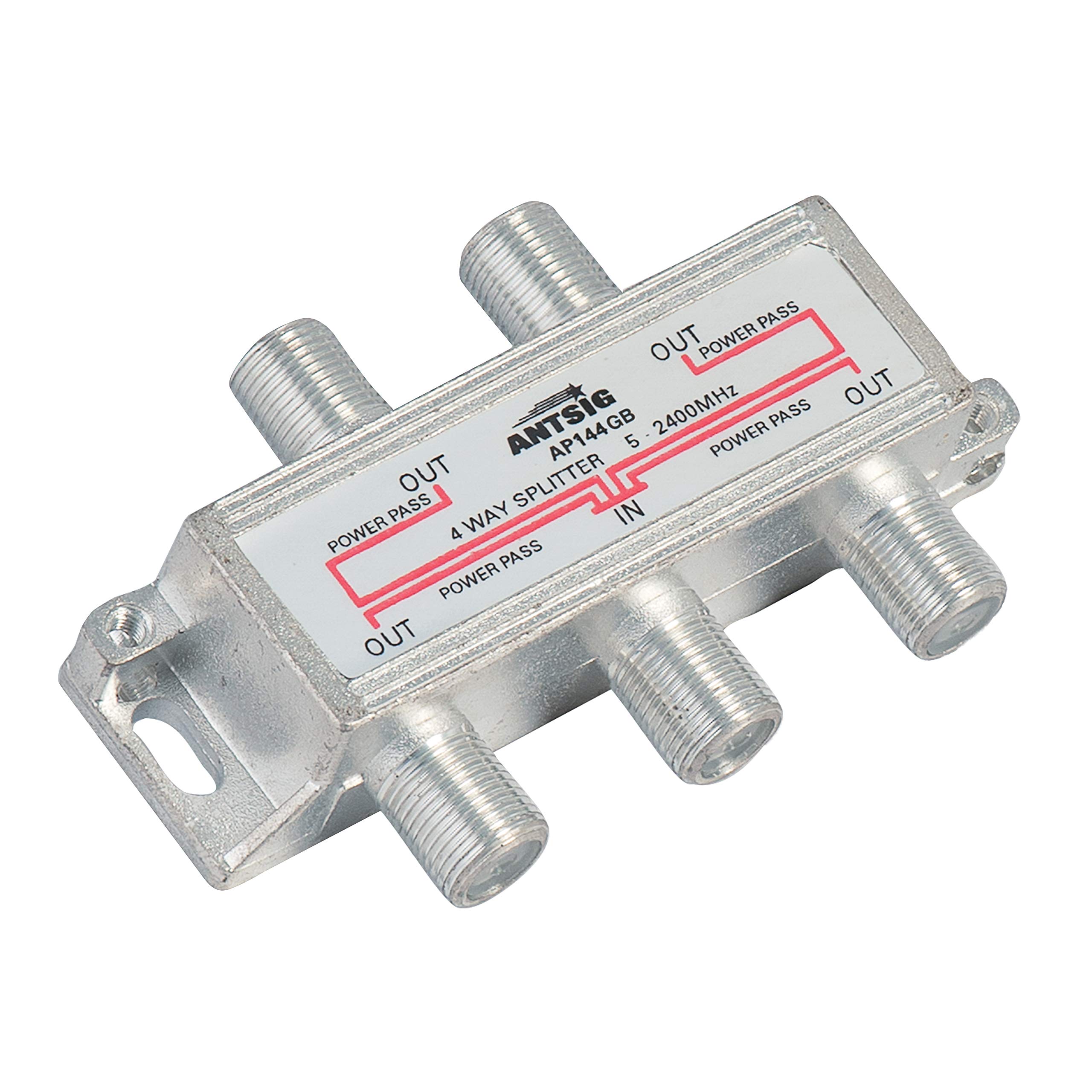 AntsigTV Splitter 4 Way F-Type
