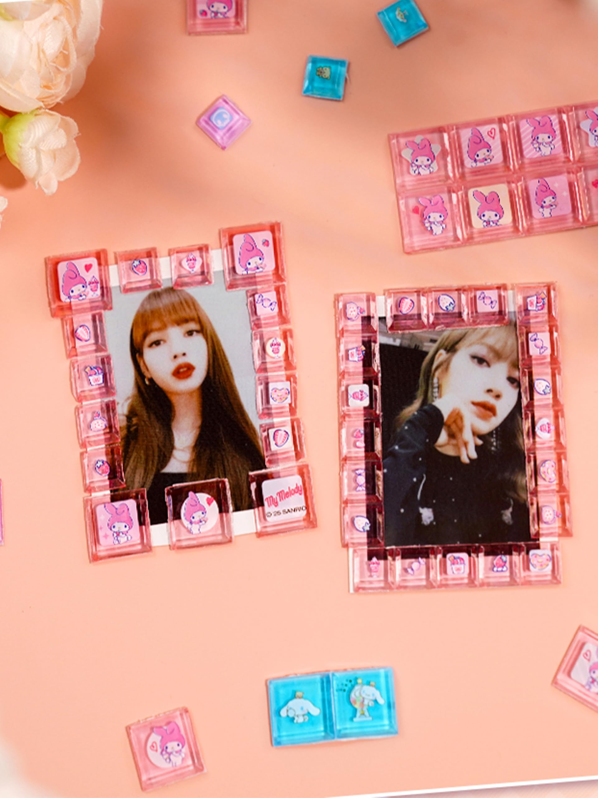 プチドロップシール　タイルシール　ぷっくりシール　その他　バラ売りOK Amazon.co.jp: KRGNPLE タイルシール ぷくぷくシール 2 枚 3D 再剥離