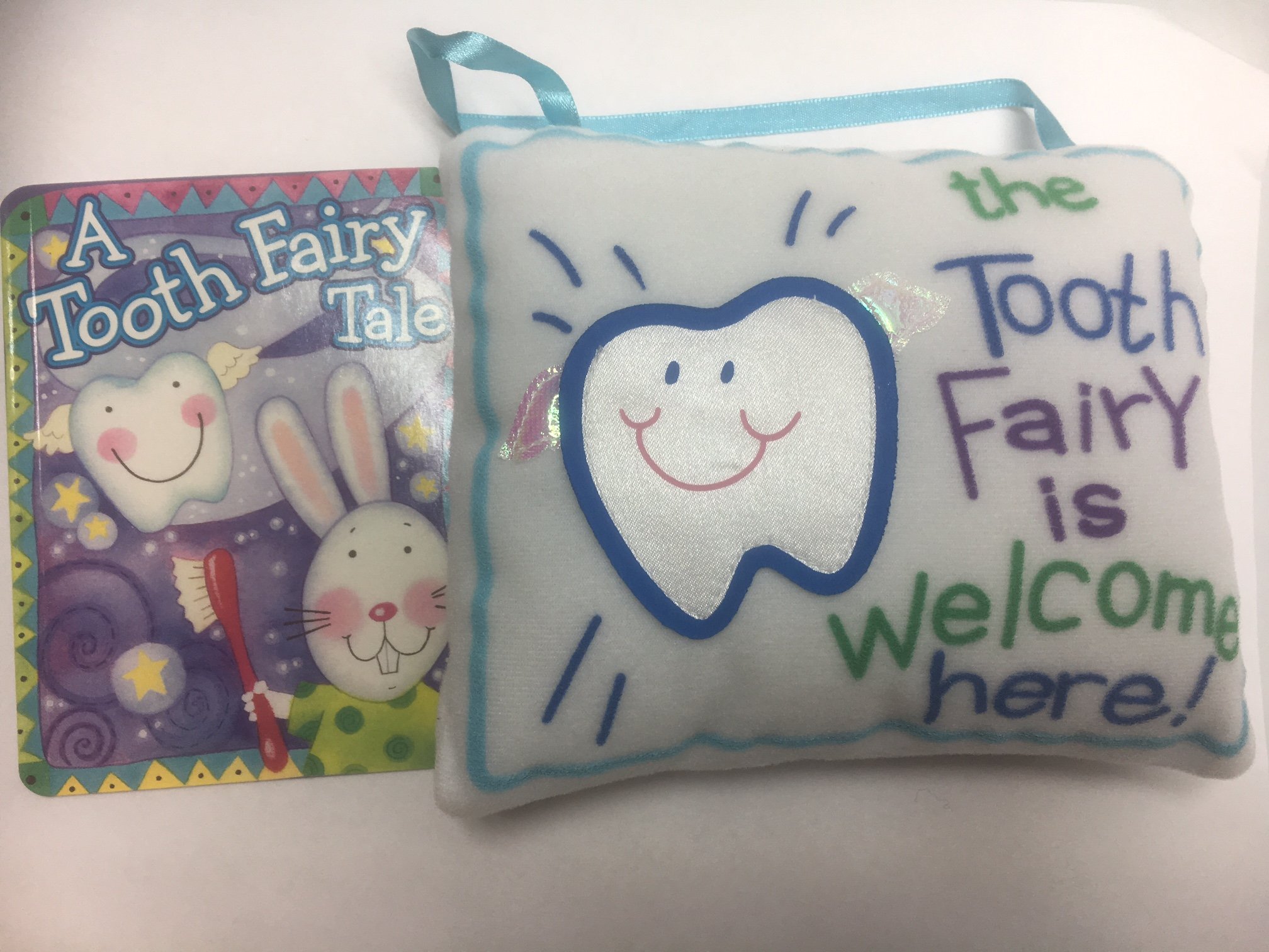 Tooth Fairy Pillow and Tooth Fairy Tale Book