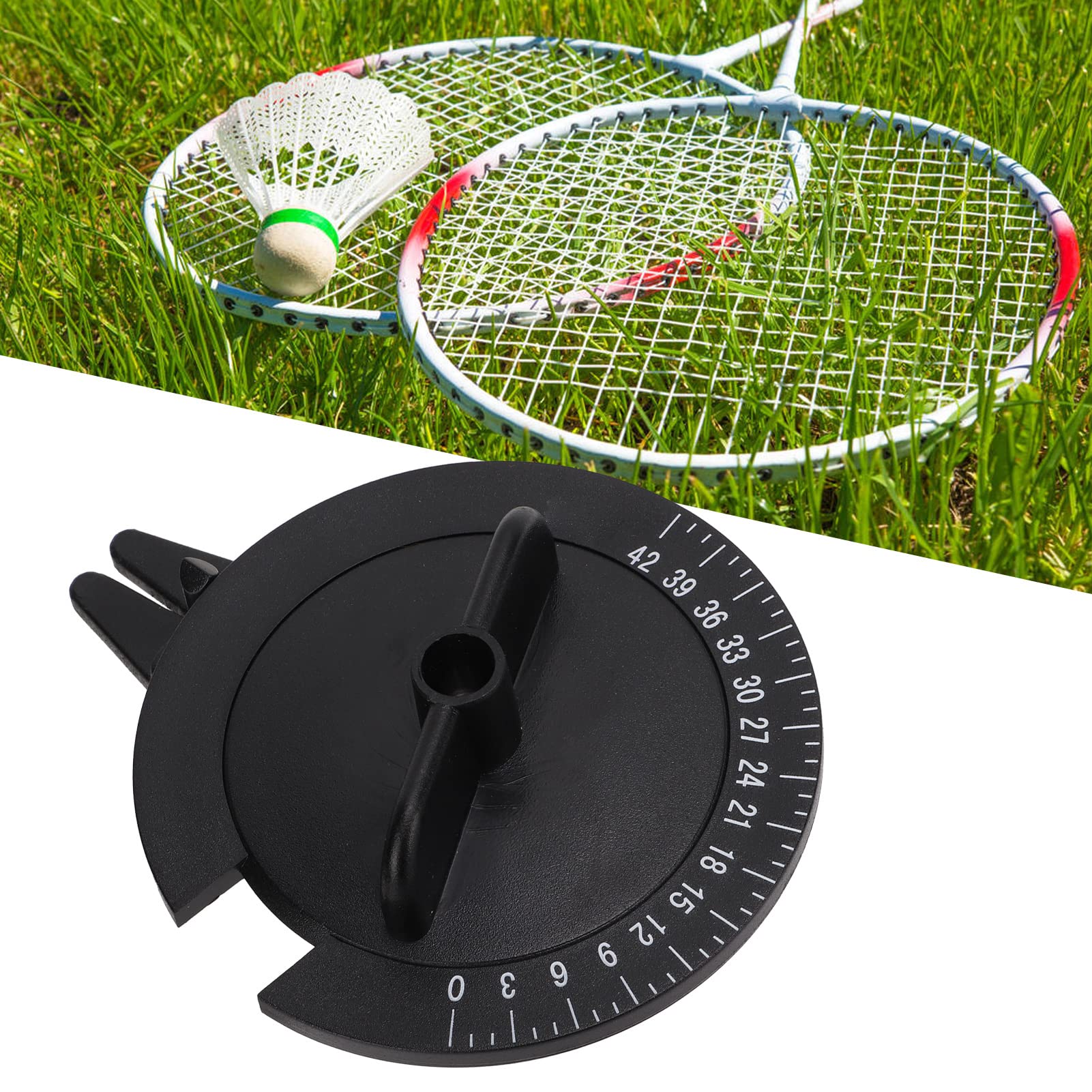 Saitenspannungsprüfer für Sportschläger Saitenmesser Saitenspannungskalibrator für Tennis/Squash/Racquetball/Badminton