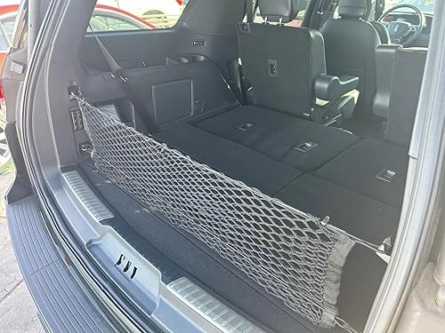 Miniatura 4 de Red de carga organizadora de maletero trasero para Ford Expedition 2018-2025, red de carga estilo sobre para SUV, organizador de maletero de