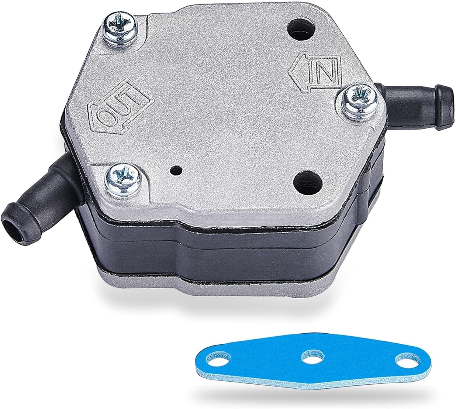 Fuel Pump Gasket Assembly Compatible With Yamaha Outboard 115HP 130HP 150HP 175HP 200HP 225HP 250HP 300HP 2-stroke Boat Motor Engine Replace Sierra 18-7349 6E5-24410-03-00 6E5244100300