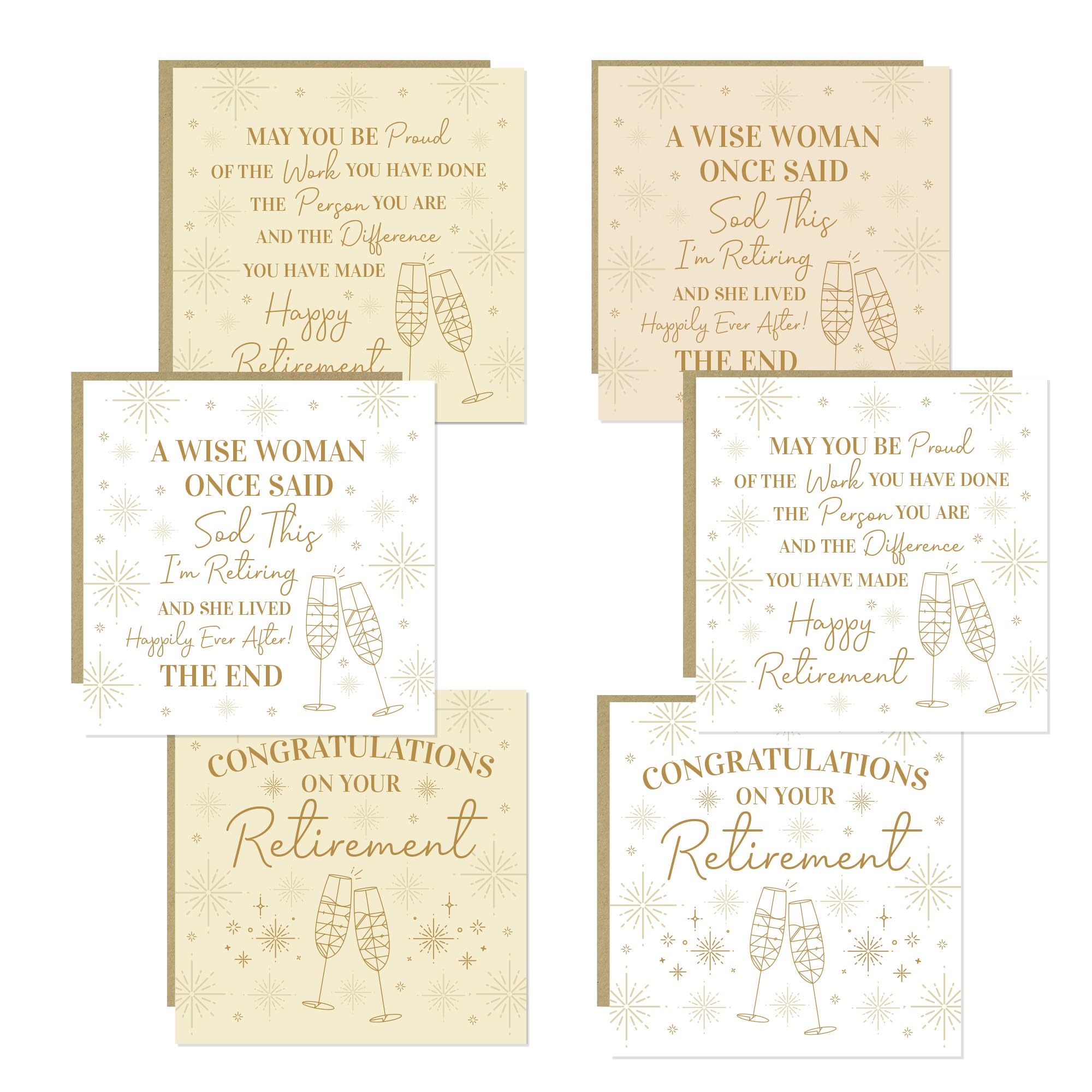 RED OCEAN Wedding Thank You Cards Pack of 6 with Envelopes Special Wedding Day Cards For Bridesmaids Flower Girl Page Boy Maid of Honour Thank You Card Set 145x145mm
