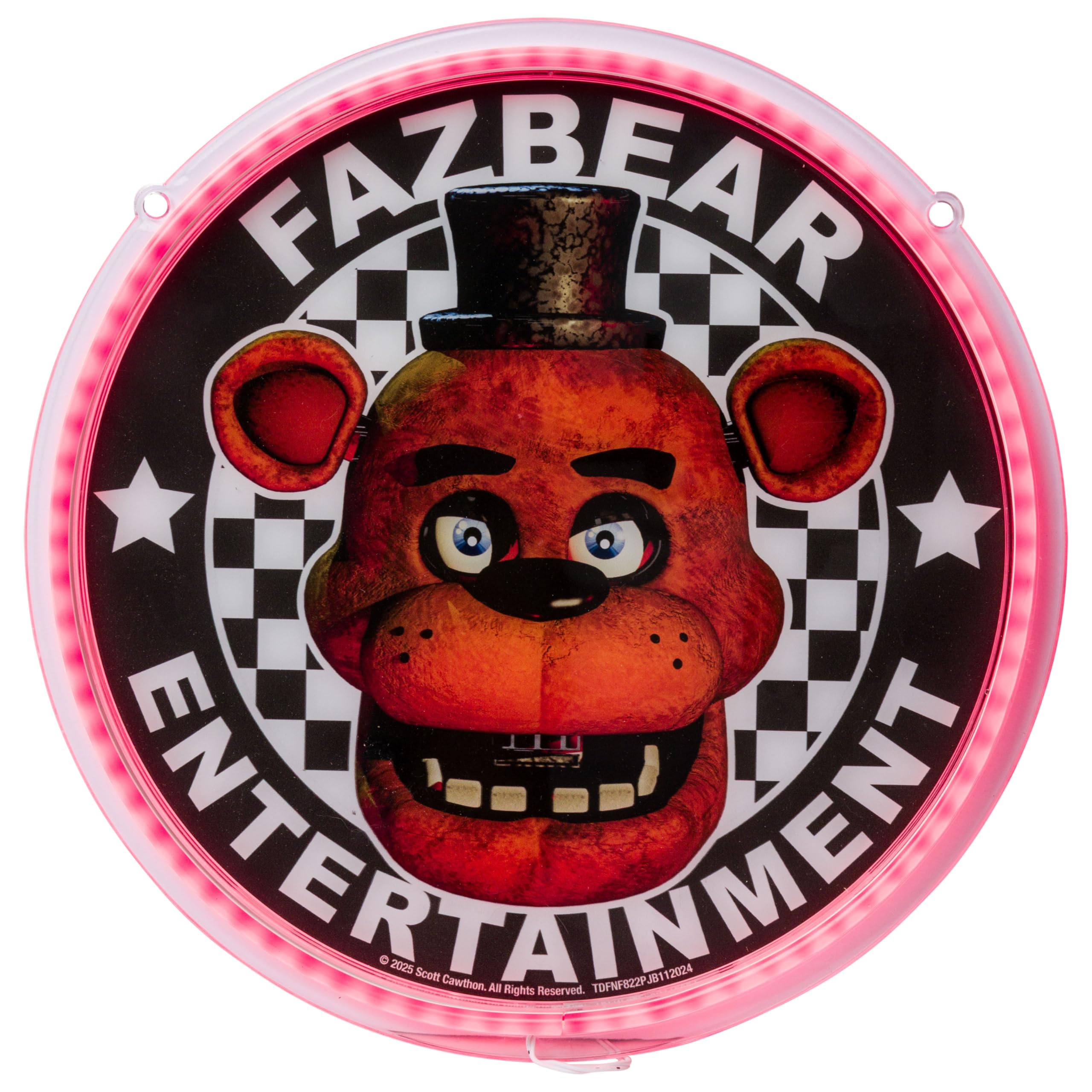 fnaf ロゴ　ライト　five nights ファイブナイツ Amazon.com: Silver Buffalo Five Nights At Freddy's Core